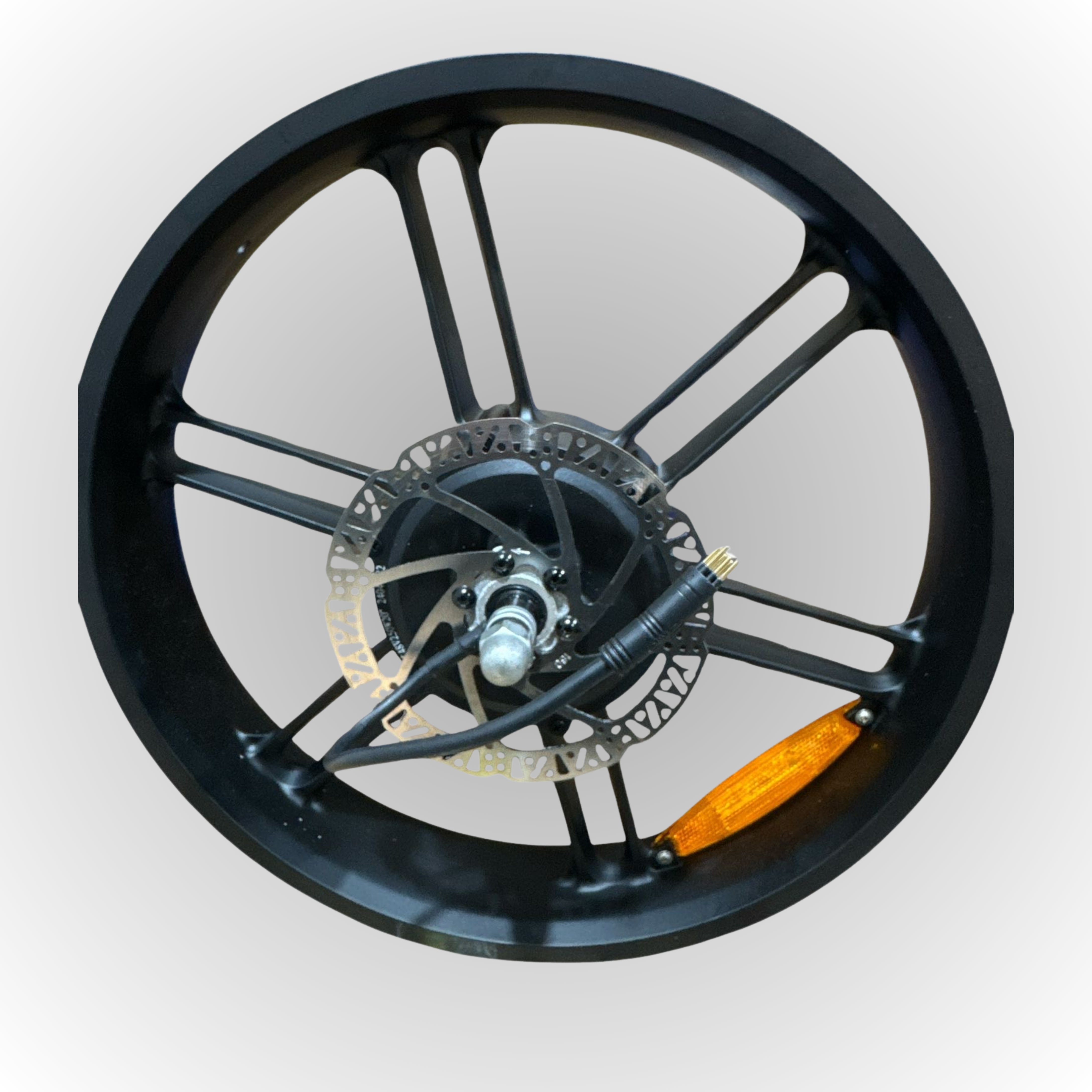 Complete achtervelg voor fatbike, 20 inch x 4.0, inclusief cassette en remschijf, geschikt voor Ouxi V8 (enkele accu) en Ouxi H9.