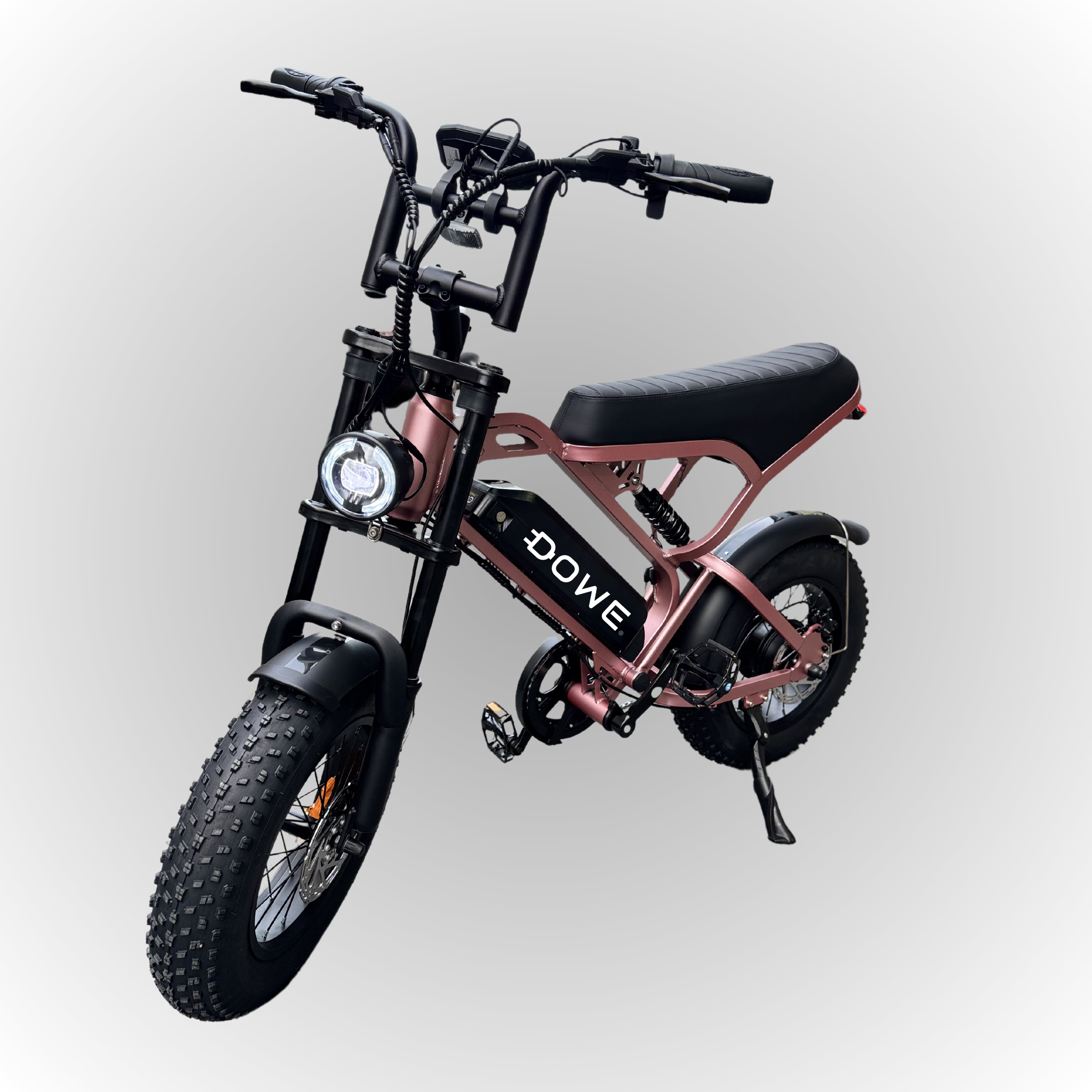 Dowe V20 Pro Mini Fatbike - Rose | Compacte Elektrische Fatbike 250W