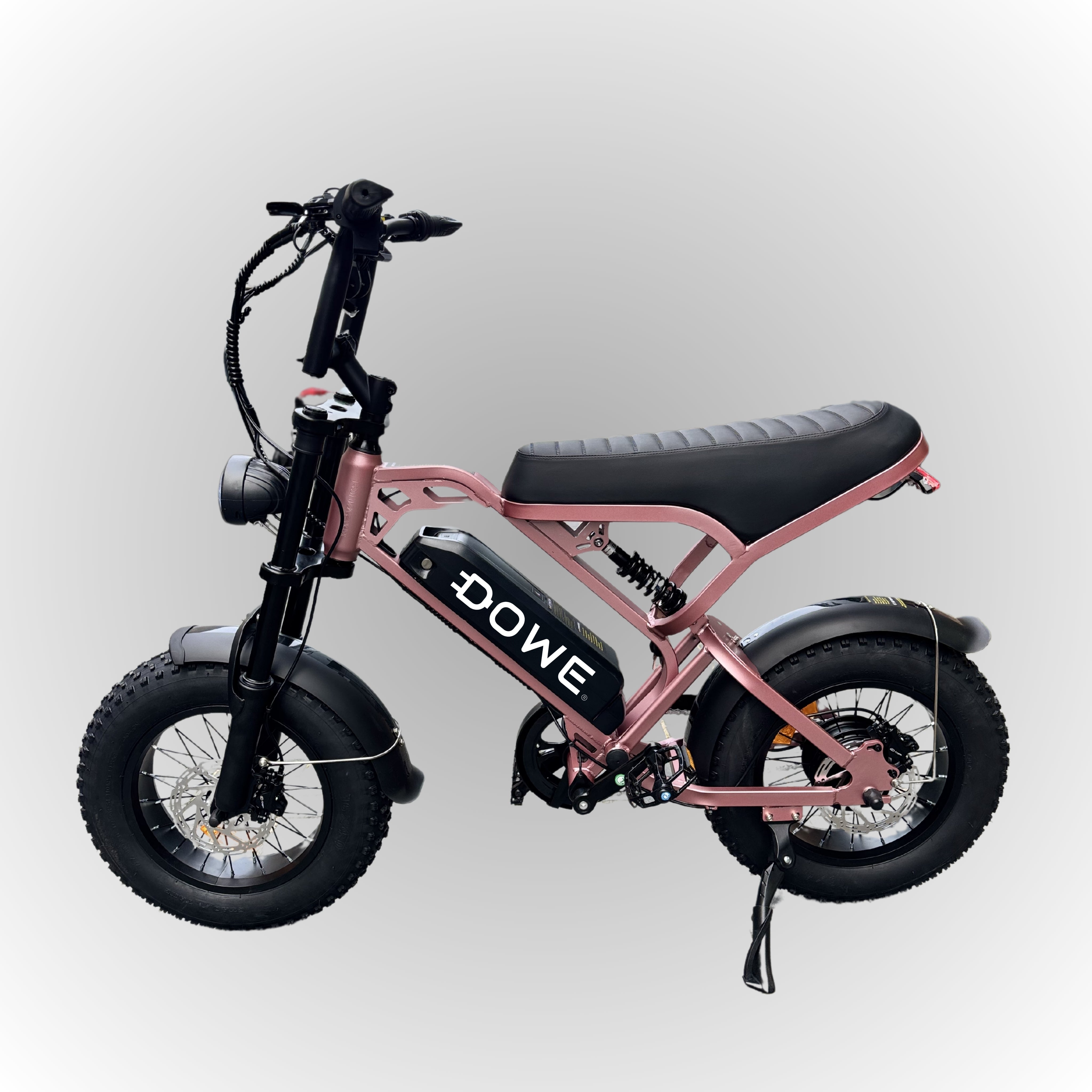 Dowe V20 Pro Mini Fatbike - Rose | Compacte Elektrische Fatbike 250W