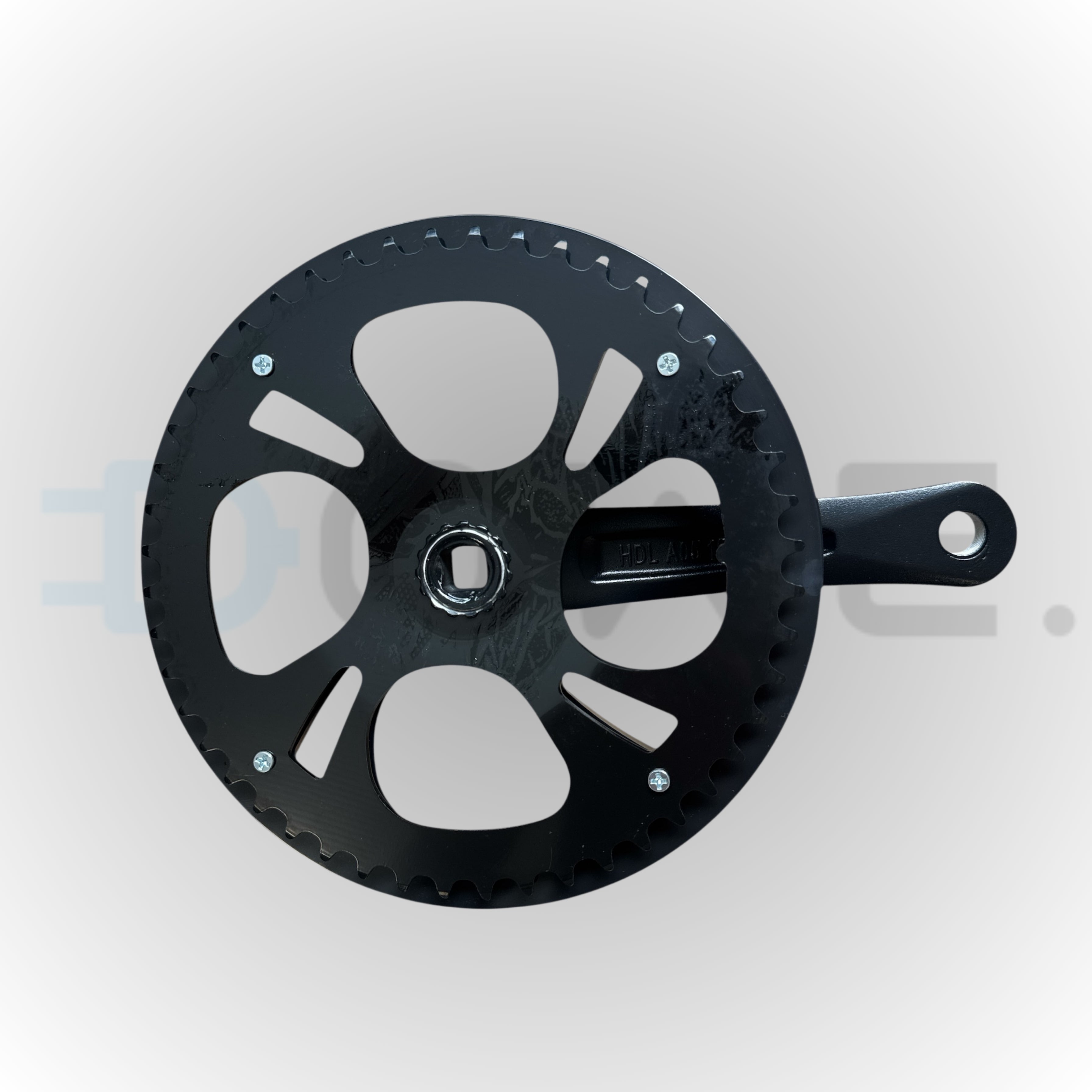 Rechter crankset met kettingblad voor Ouxi V8, H9 en QmWheel V20 Pro fatbikes