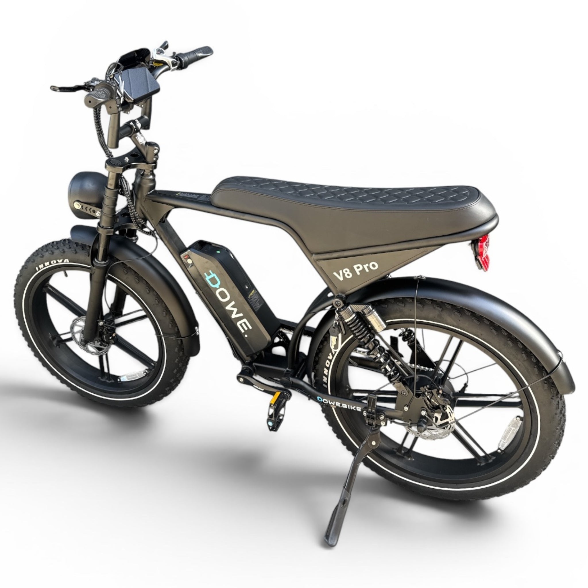 DOWE V8 PRO XL fatbike – 250W motor en hydraulische schijfremmen detail