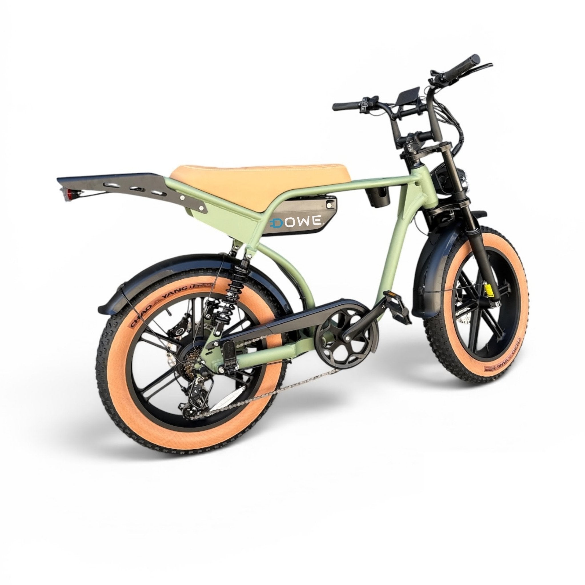 Dowe RSE Fatbike Kopen | Groen | Elektrische Fatbike met Lange Actieradius - Limited edition fatbike