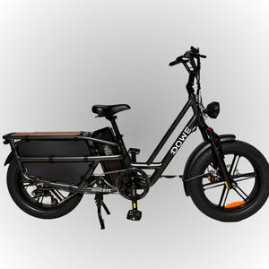 Dowe Longtail Cargo E-Fatbike 2025 – Elektrische Bakfiets met 200kg draagvermogen en 110km actieradius