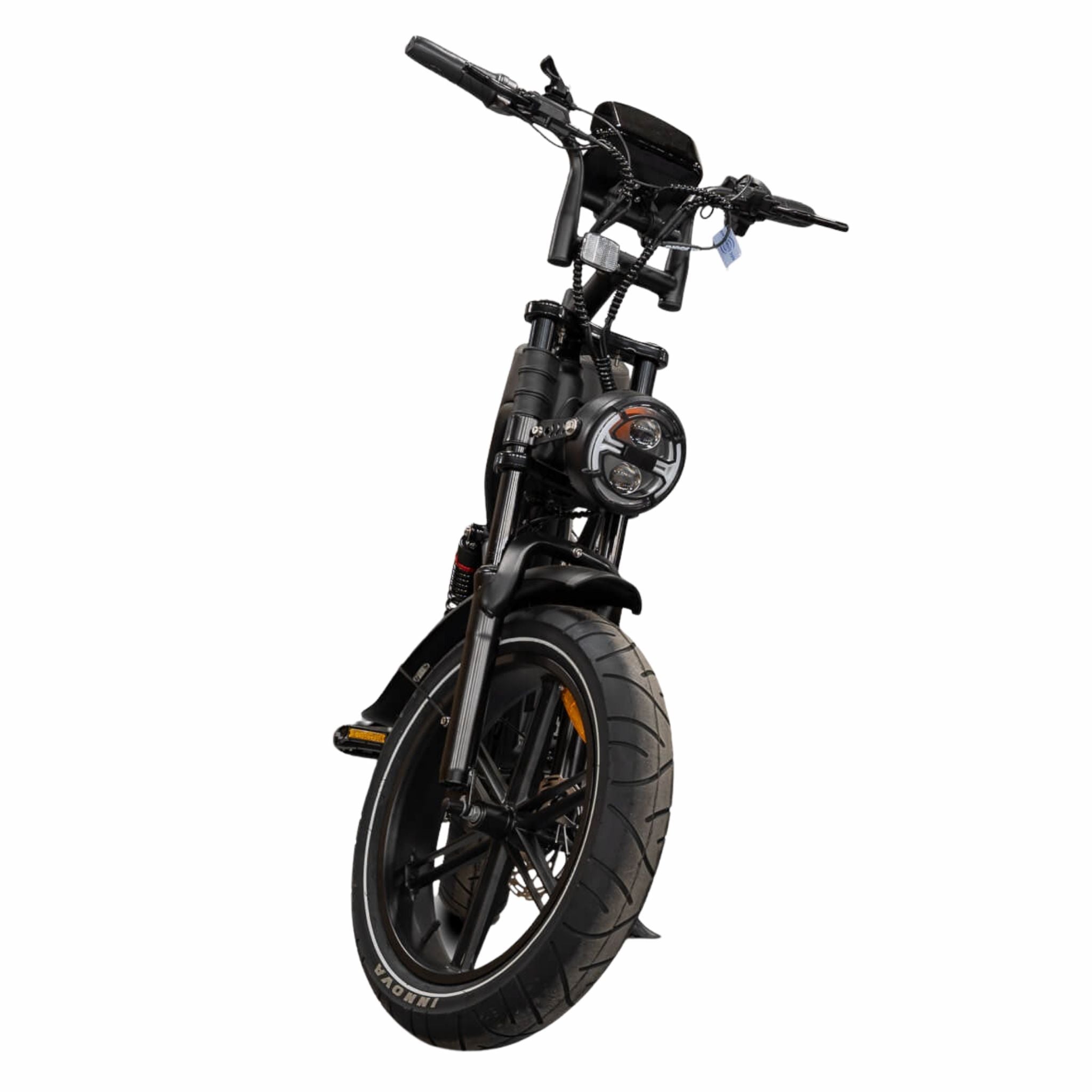 DOWE V8 Ultra fatbike 250W motor – zijaanzicht