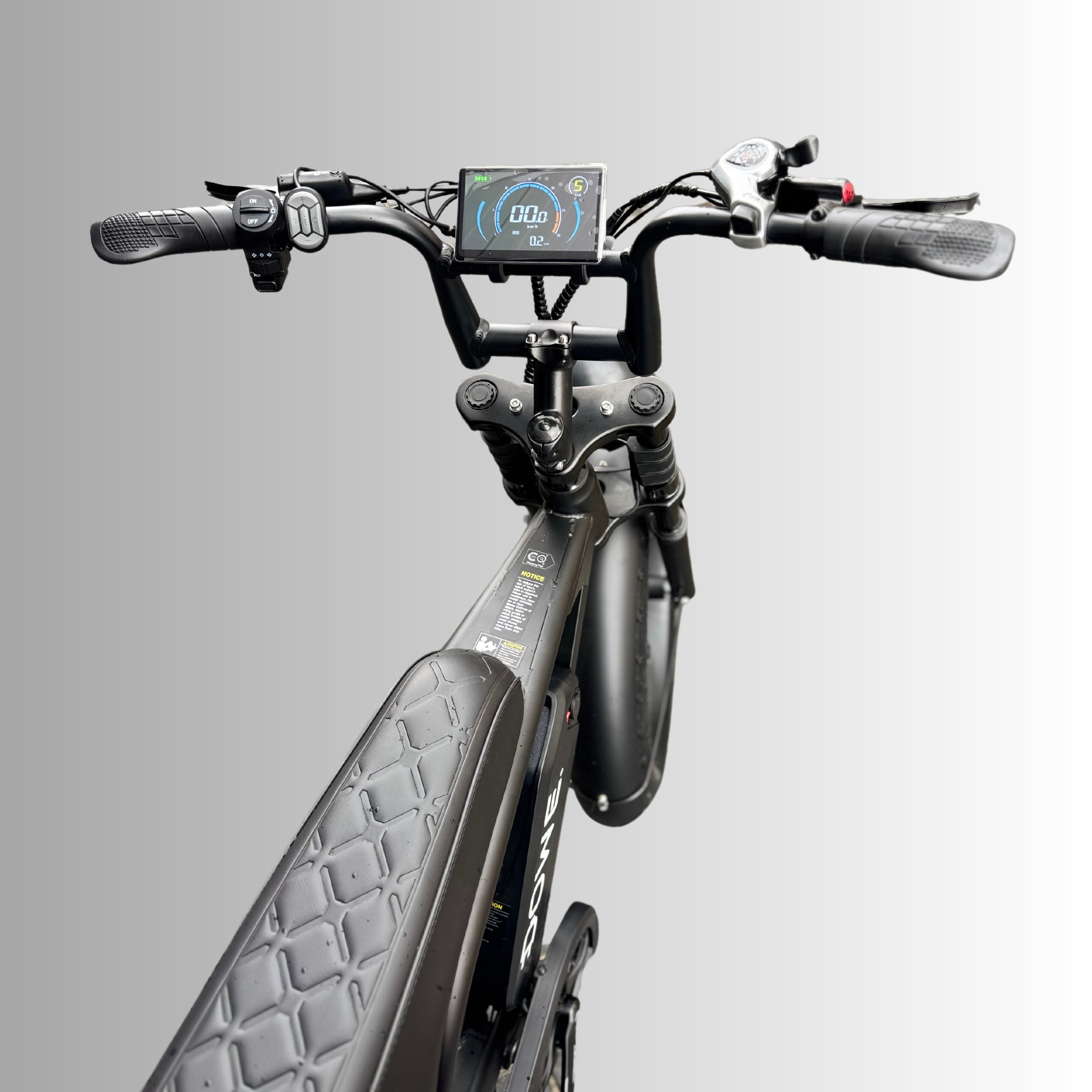 Dowe XL PRO Elektrische Fatbike - Zwart - 24 Inch Wielen