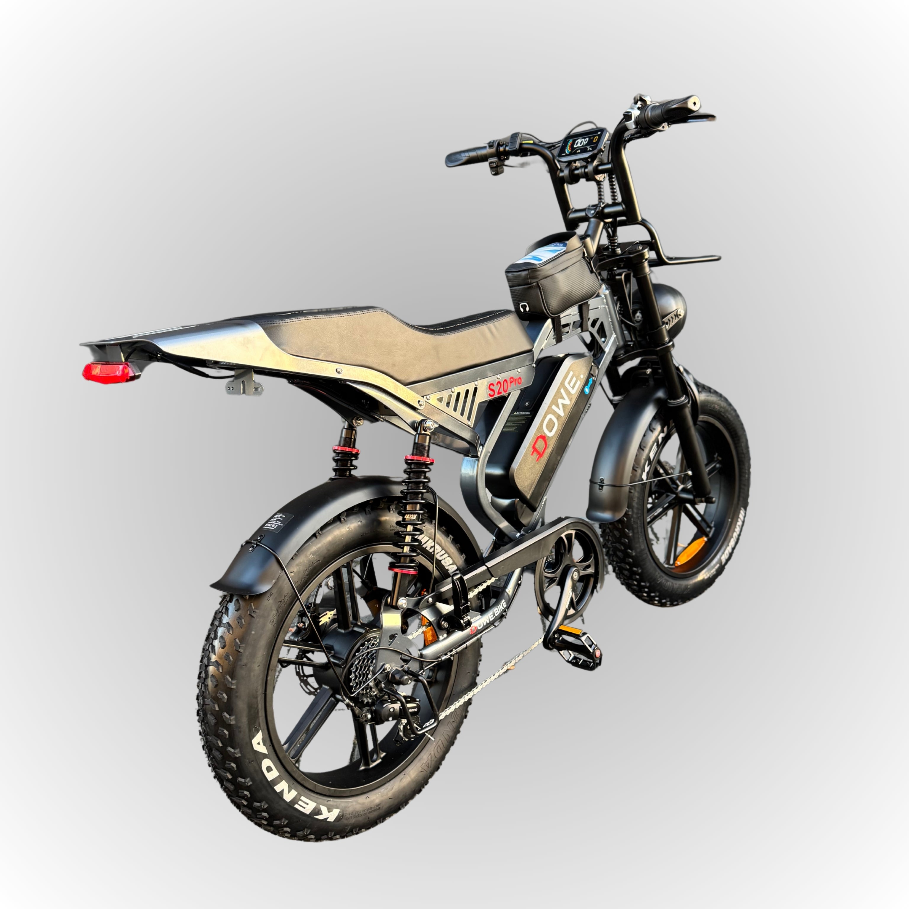 Dowe S20 Pro Sport Edition elektrische fatbike zijaanzicht