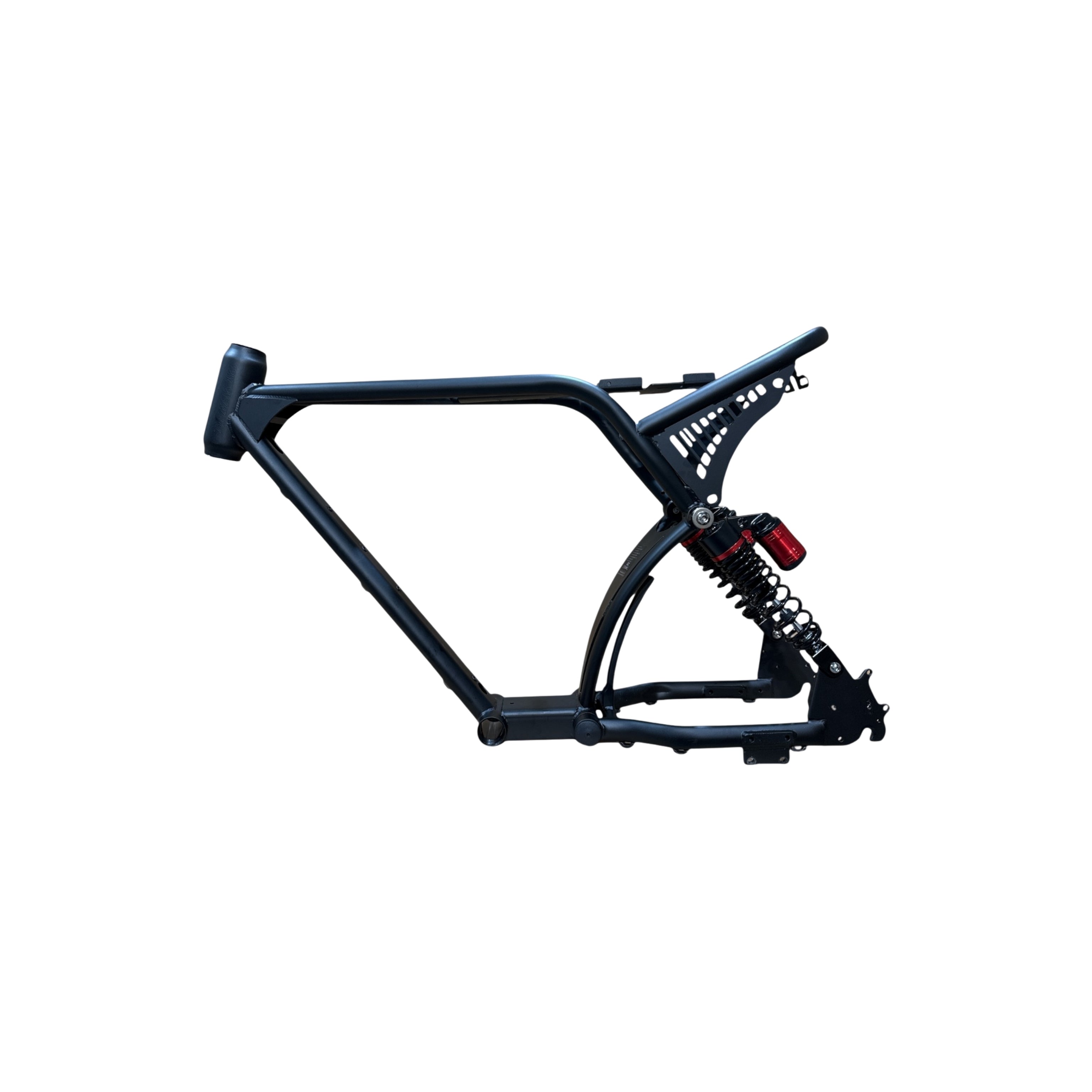 Fatbike Frame Ouxi V8 Max (Ultra) met dubbele accu | Frame V8 max Ultra - Zwart Frame voor Fatbike | Origineel Frame voor de Ouxi V8 Max Fatbike