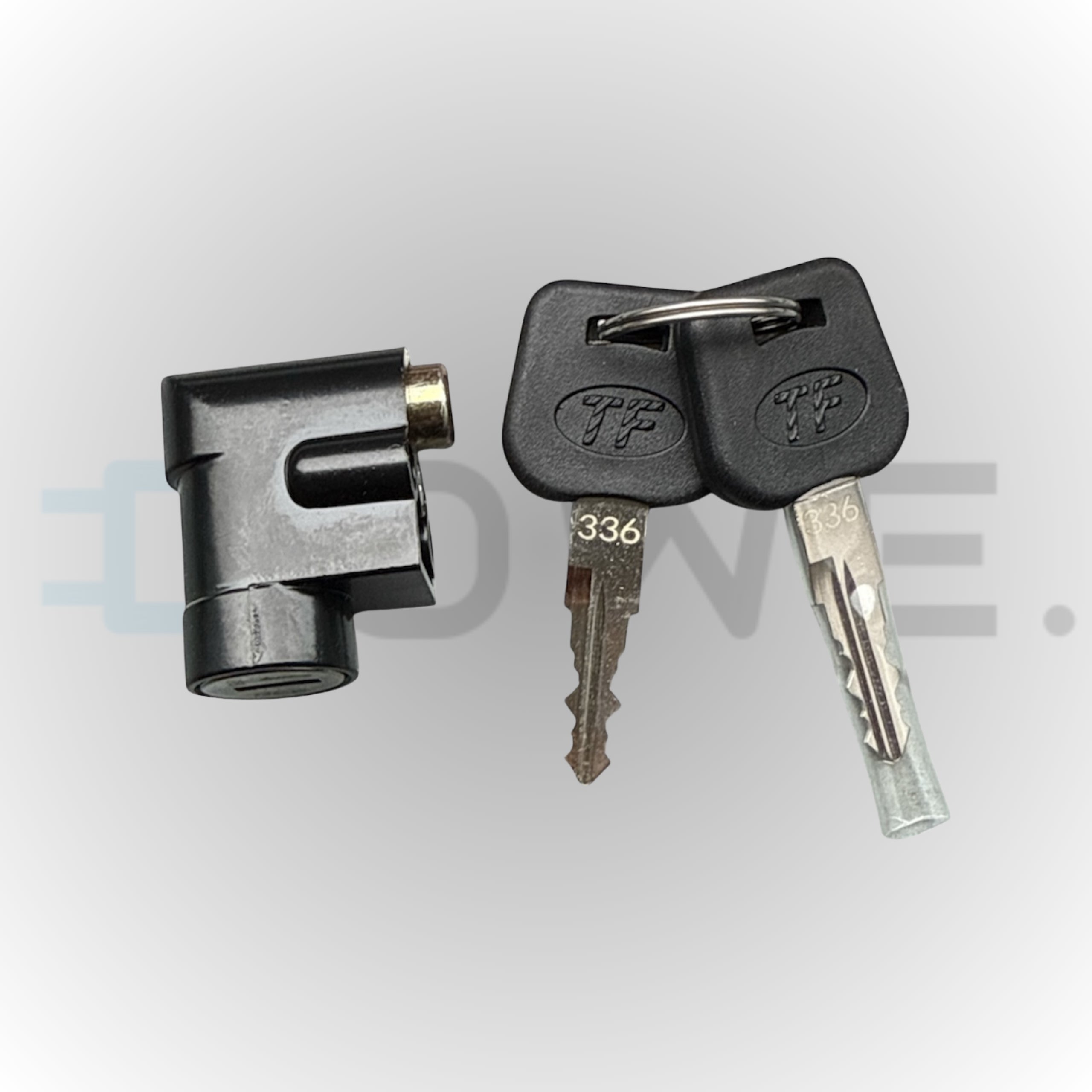 Fatbike Origineel Accu Slot – Inclusief 2 Sleutels – Beveiliging voor Elektrische Fatbike Accu