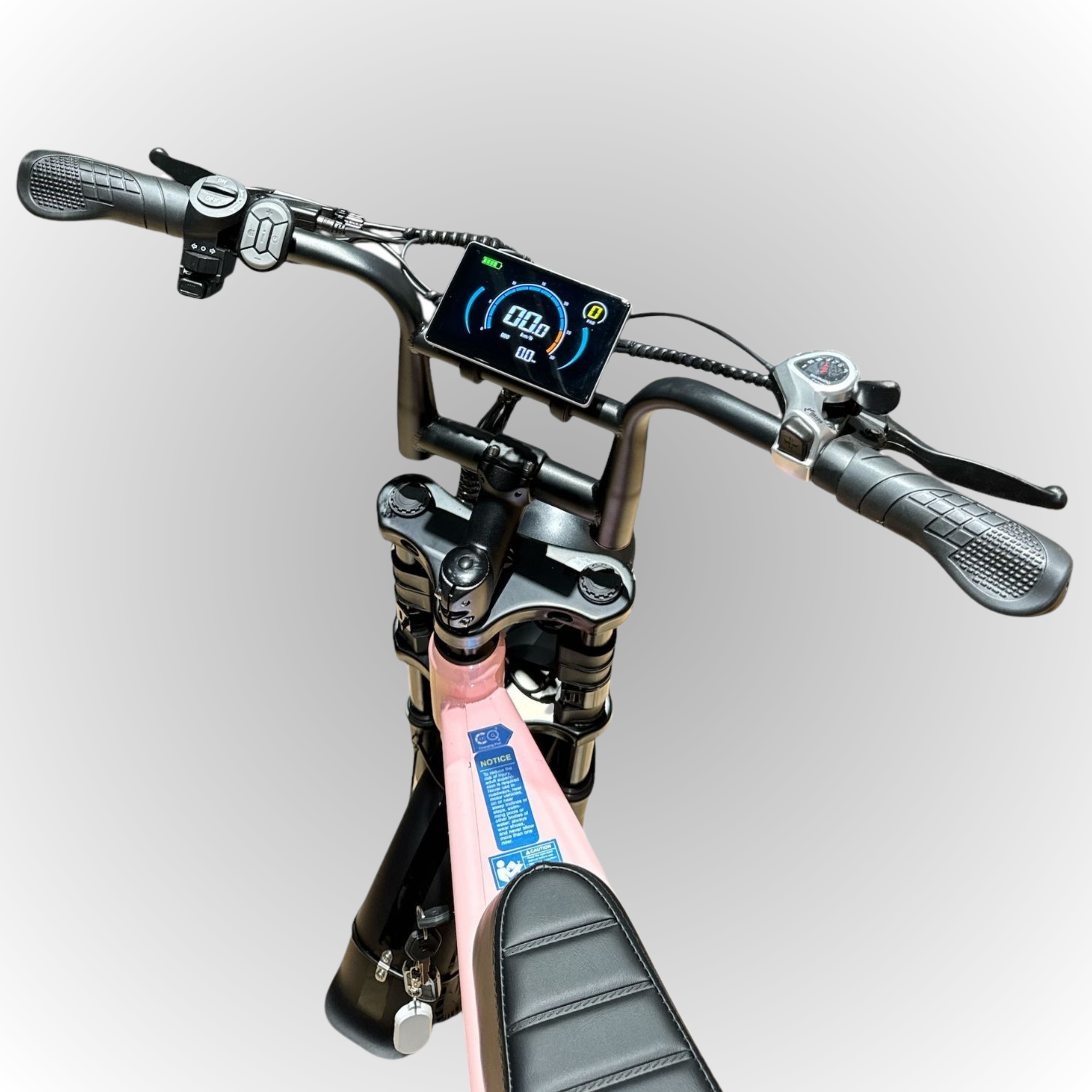 Dowe C80 Mini Elektrische Fatbike, Roze Elektrische Fatbike