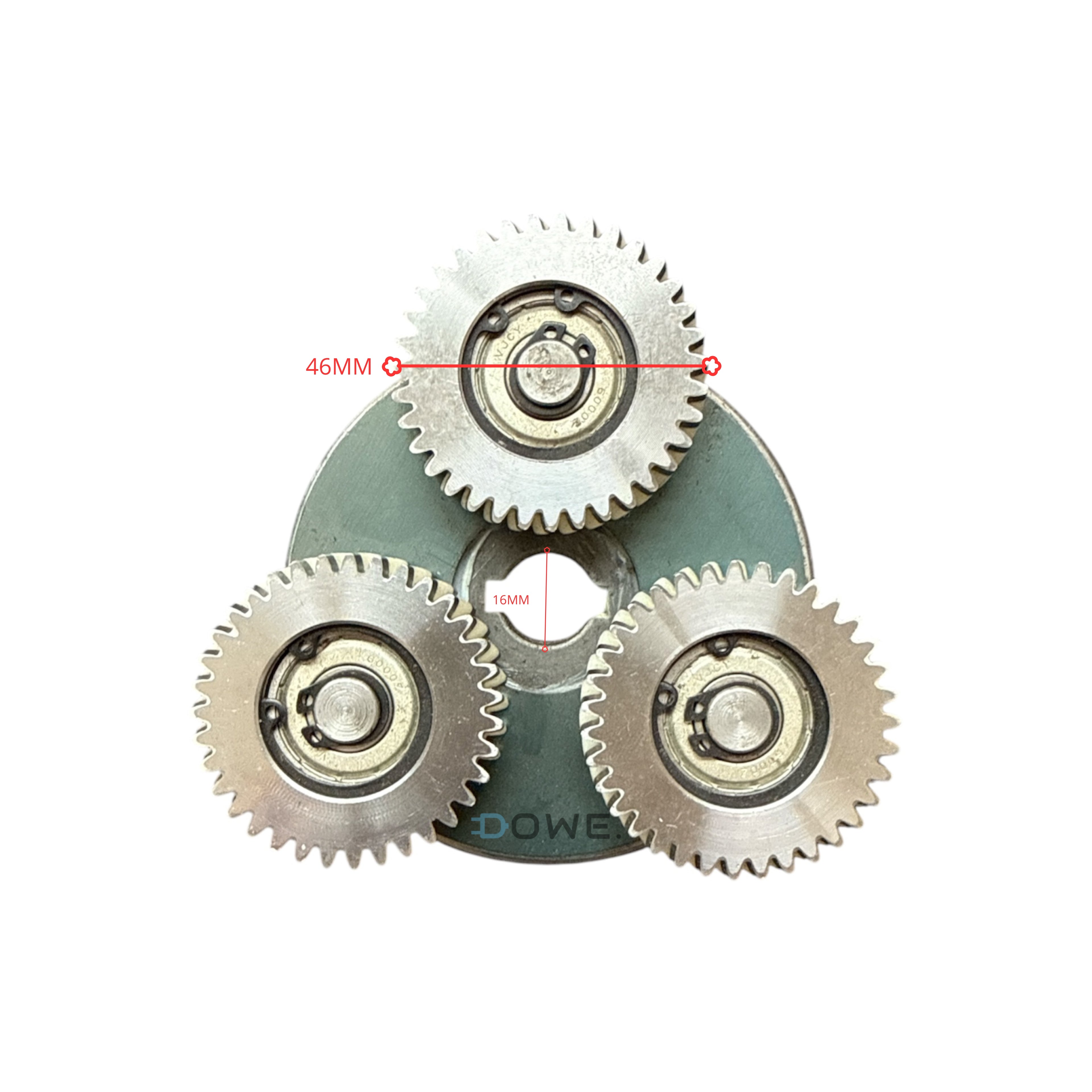 GT2000 tandwiel 35T afmetimg tandwiel 46mm