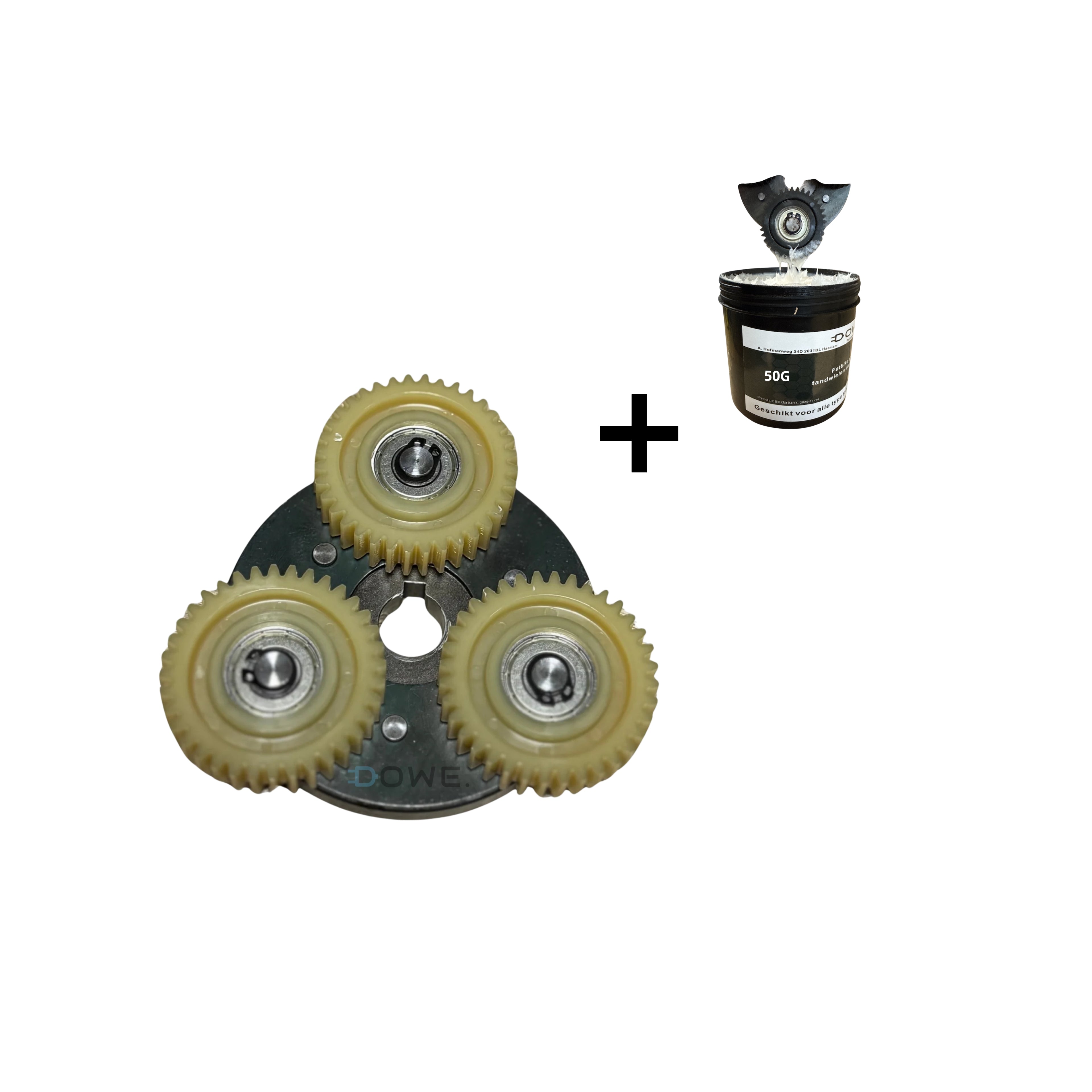 OUXI Motor Tandwielen 36T 500W Motor + 100 gram SMEERMIDDEL – Geschikt voor Ouxi – Fatbike Motor Tandwielen - LET OP" Kabel rechterkant "