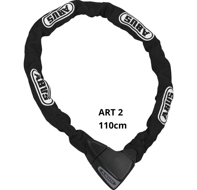 ABUS Kettingslot 8900/110cm Black- ART2 | Elektrische Fatbike Slot