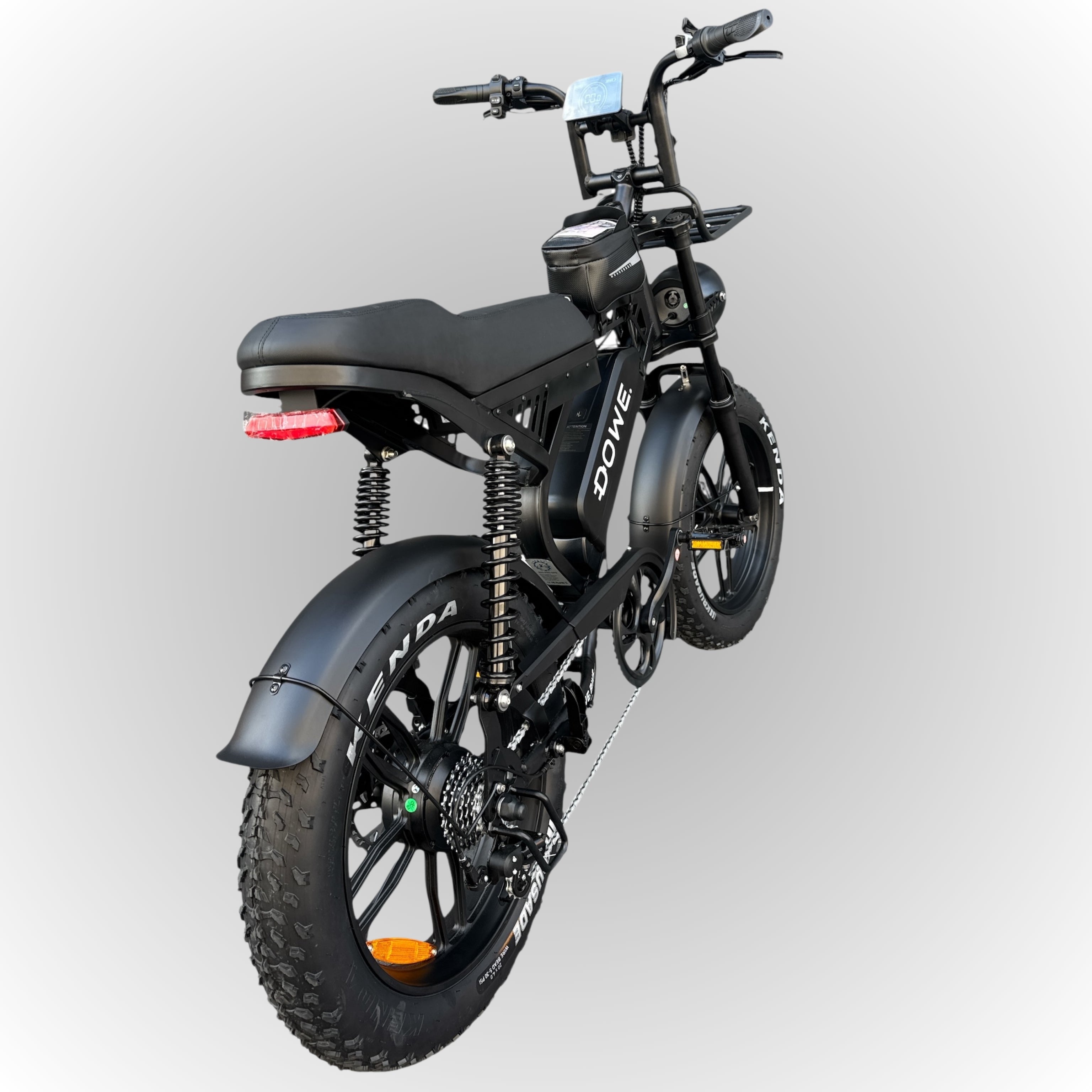 S20 Pro elektrische fatbike zwart met 18.2AH accu, GPS en alarm – gratis thuisbezorgd