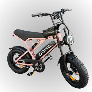 V20 Pro Mini Fatbike - Rose | Compacte Elektrische Fatbike 250W | hydraulische remmen