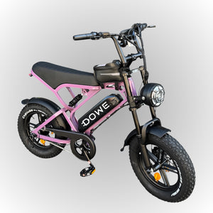 V20 Pro Mini Fatbike - Paars | Compacte Elektrische Fatbike 250W | hydraulische remmen - 25kmh