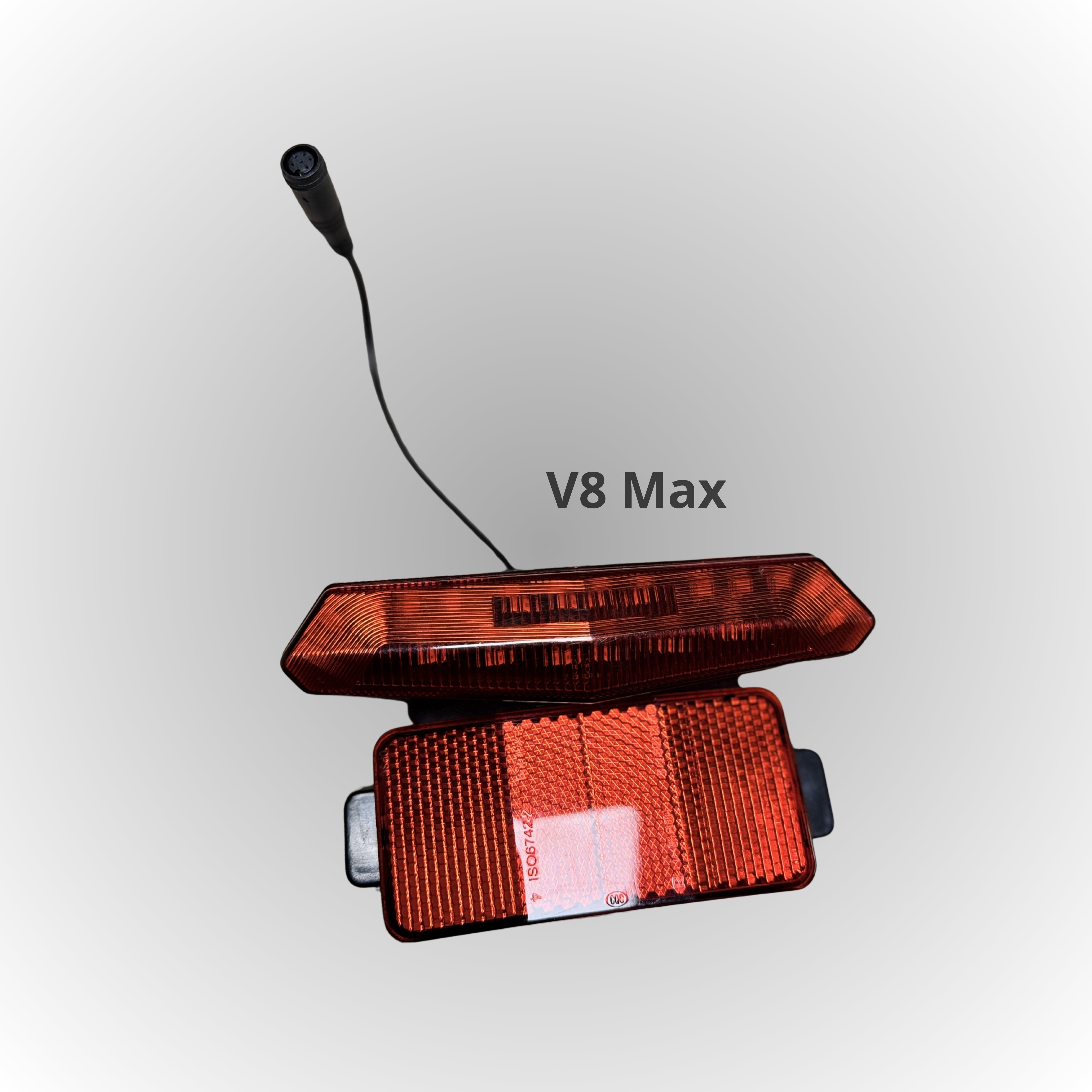 Ouxi V8 Max LED-achterlicht - krachtige verlichting voor fatbikes