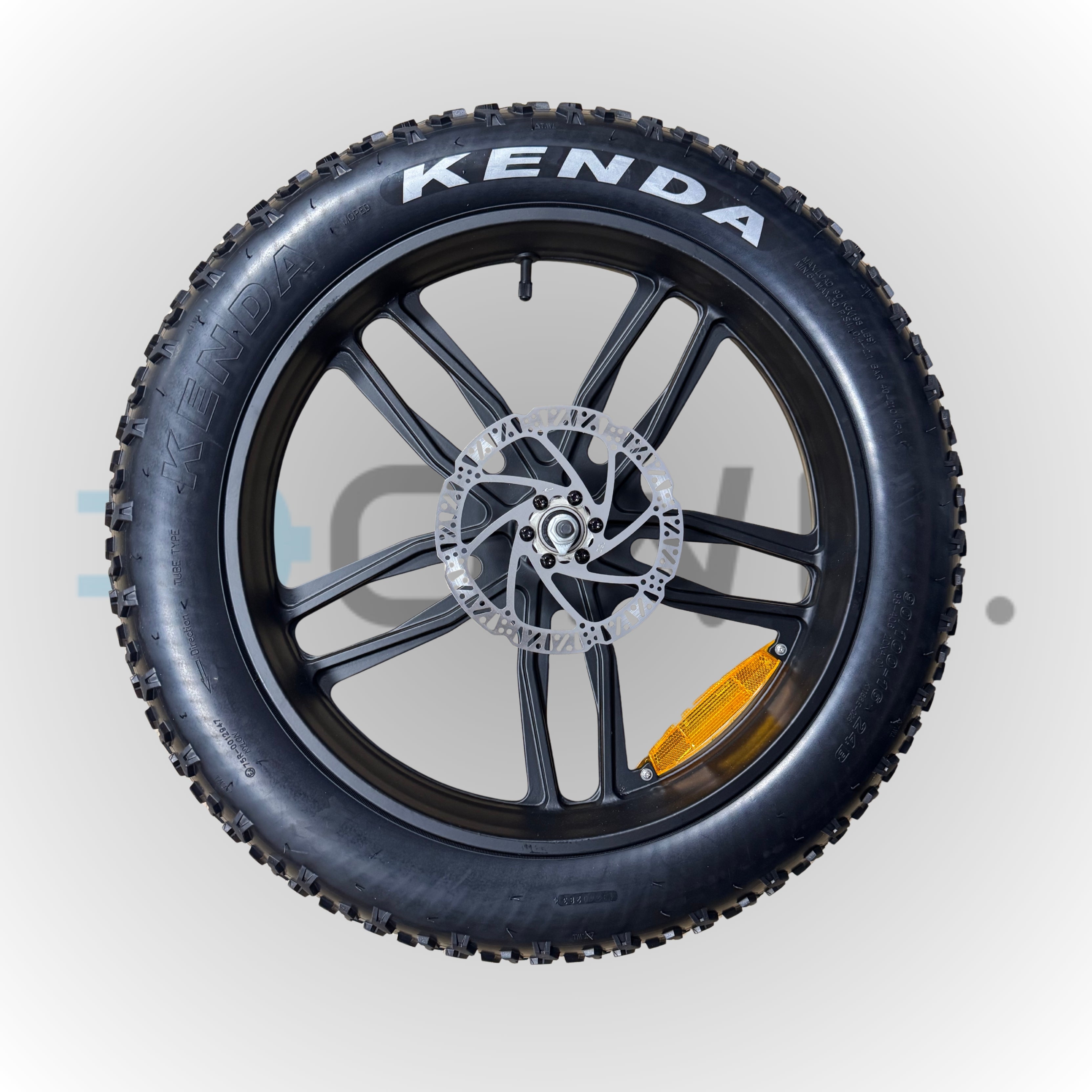 Voorvelg Fatbike Compleet met Kenda Band | Geschikt voor QmWheel V20 | 20x4.0 Inch