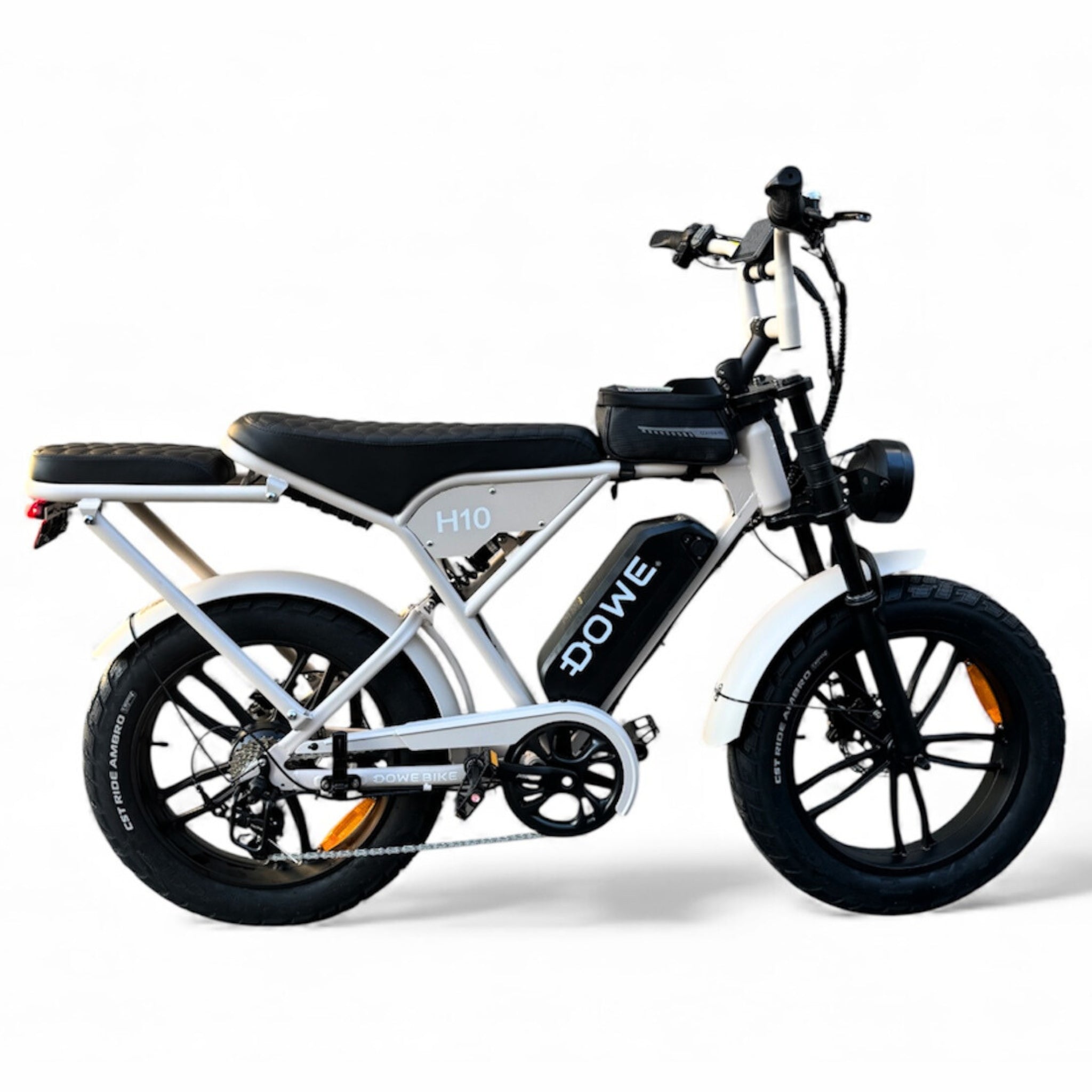 Elektrische Fatbike 250W – Dowe H10 Zand– 17.5Ah Accu – Luxe Uitvoering