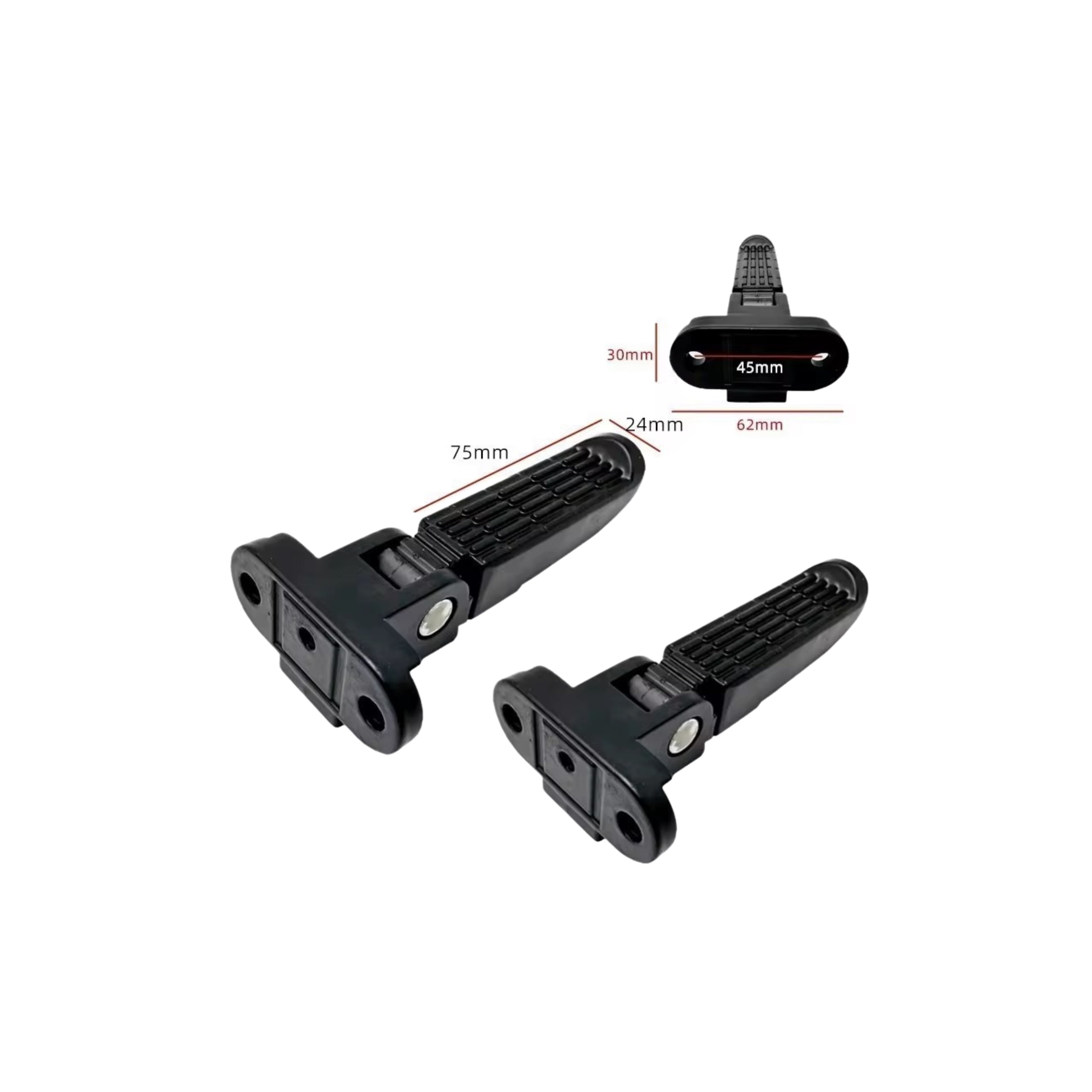 Ouxi C80 EN NIEUWE V8 - NIEUWSTE OUXI Q8 - Voetsteuntjes - 2 Stuks | Fatbike Onderdelen Kopen -