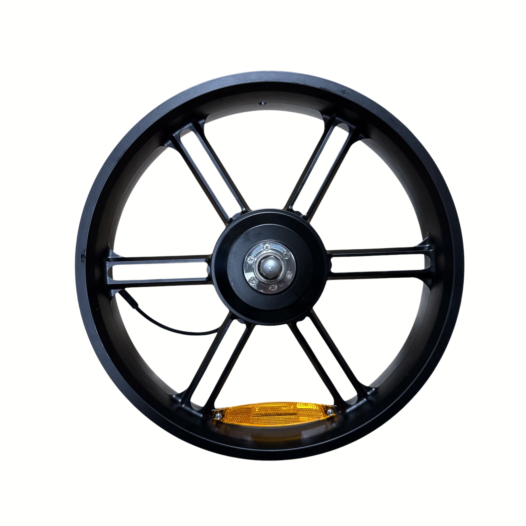 Achtervelg met ingebouwde motor voor fatbikes, geschikt voor Ouxi V8 Max, Q8 en QmWheel V20 modellen, 20 inch x 4.0 formaat voor robuuste prestaties.