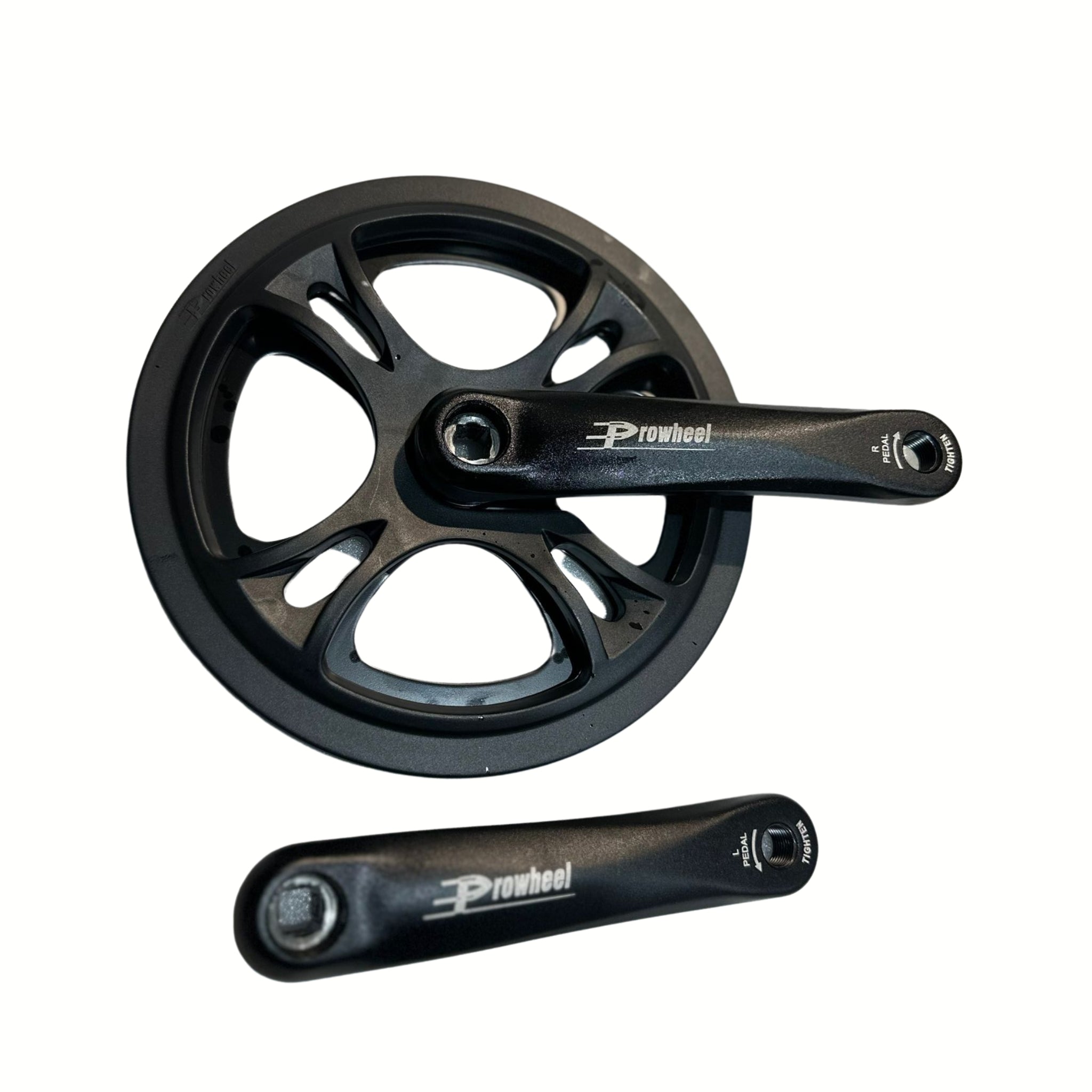 Crankset Ouxi V8 H9 4.0, krachtige crankset voor fatbike achter de kettingkast, duurzaam en betrouwbaar