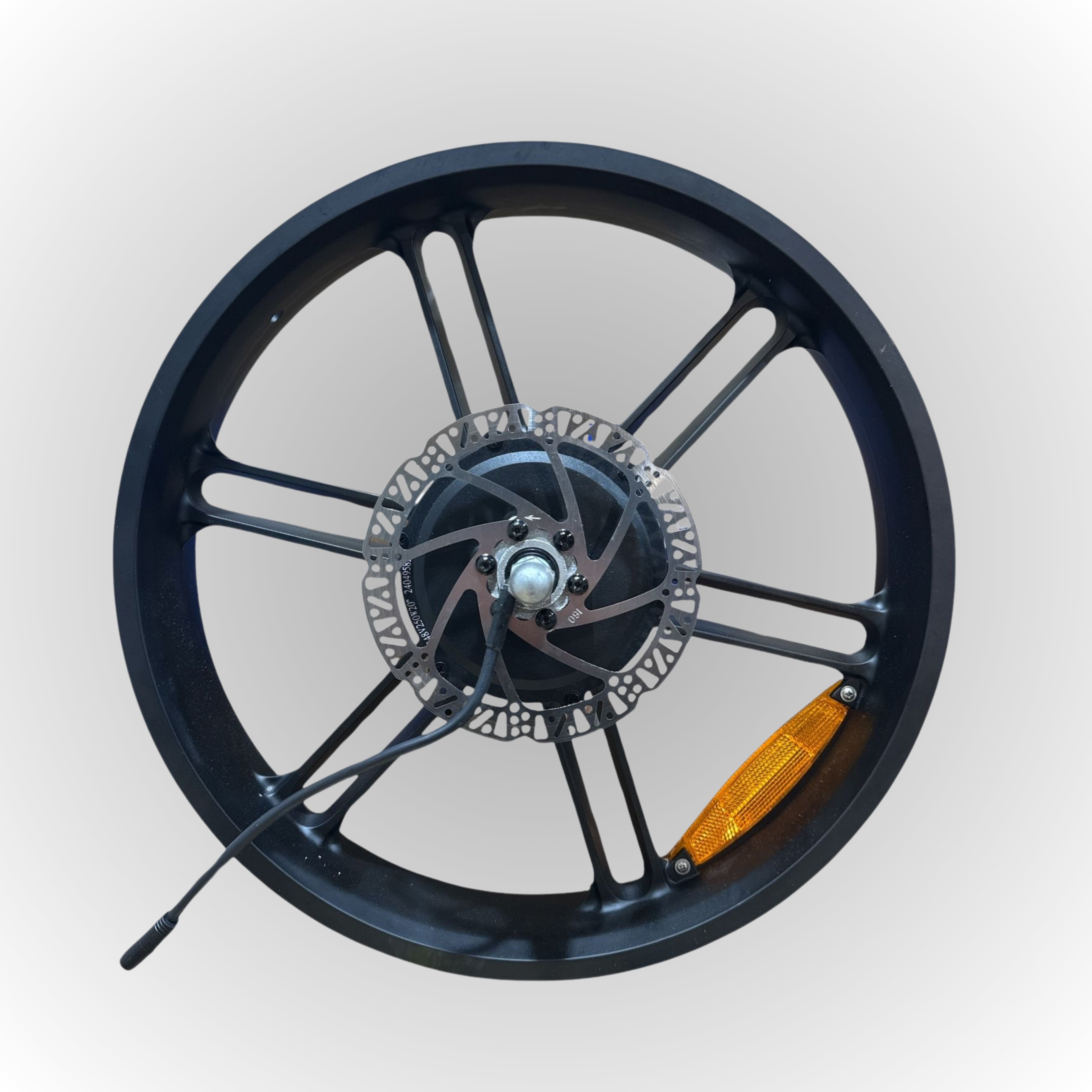 Complete achtervelg voor fatbike, 20 inch x 4.0, inclusief cassette en remschijf, geschikt voor Ouxi V8 (enkele accu) en Ouxi H9.