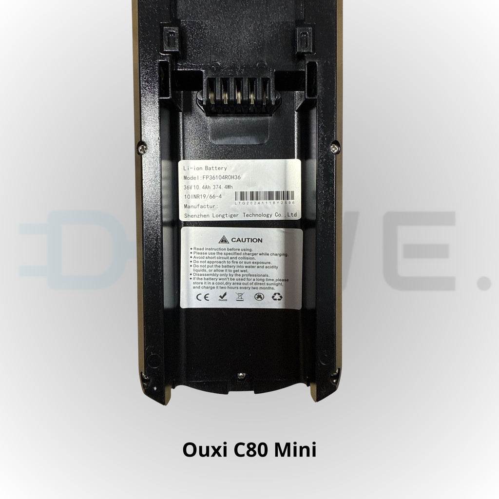 Originele 36V accu voor Ouxi C80 Mini fatbike – lithium-ion batterij voor elektrische mini fatbike
