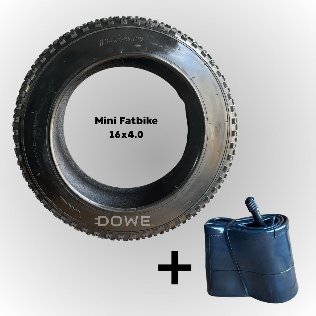 Buitenband voor Fatbike Mini 16x4.0 | Elektrische Fatbike Buitenband | COMBI DEAL!