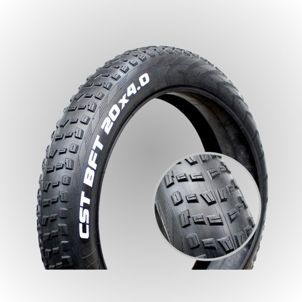 Buitenband Elektrische Fatbike | CST BFT 20x4.0 | DOWE OUXI V8 Fatbike Buitenband