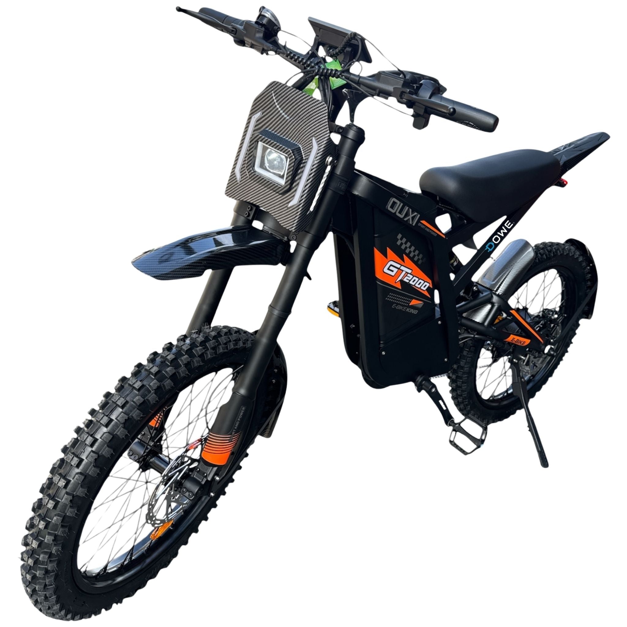 GT2000 elektrische skinny bike oranje – 250W, 30Ah accu, 120km actieradius, rijklaar geleverd NL