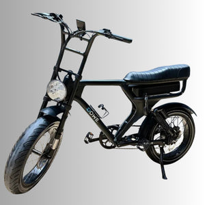 Dowe GTR Elektrische Fatbike - 250W Bafang Motor - Zwart 