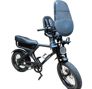 Dowe GTR Elektrische Fatbike - 250W Bafang Motor - Zwart 