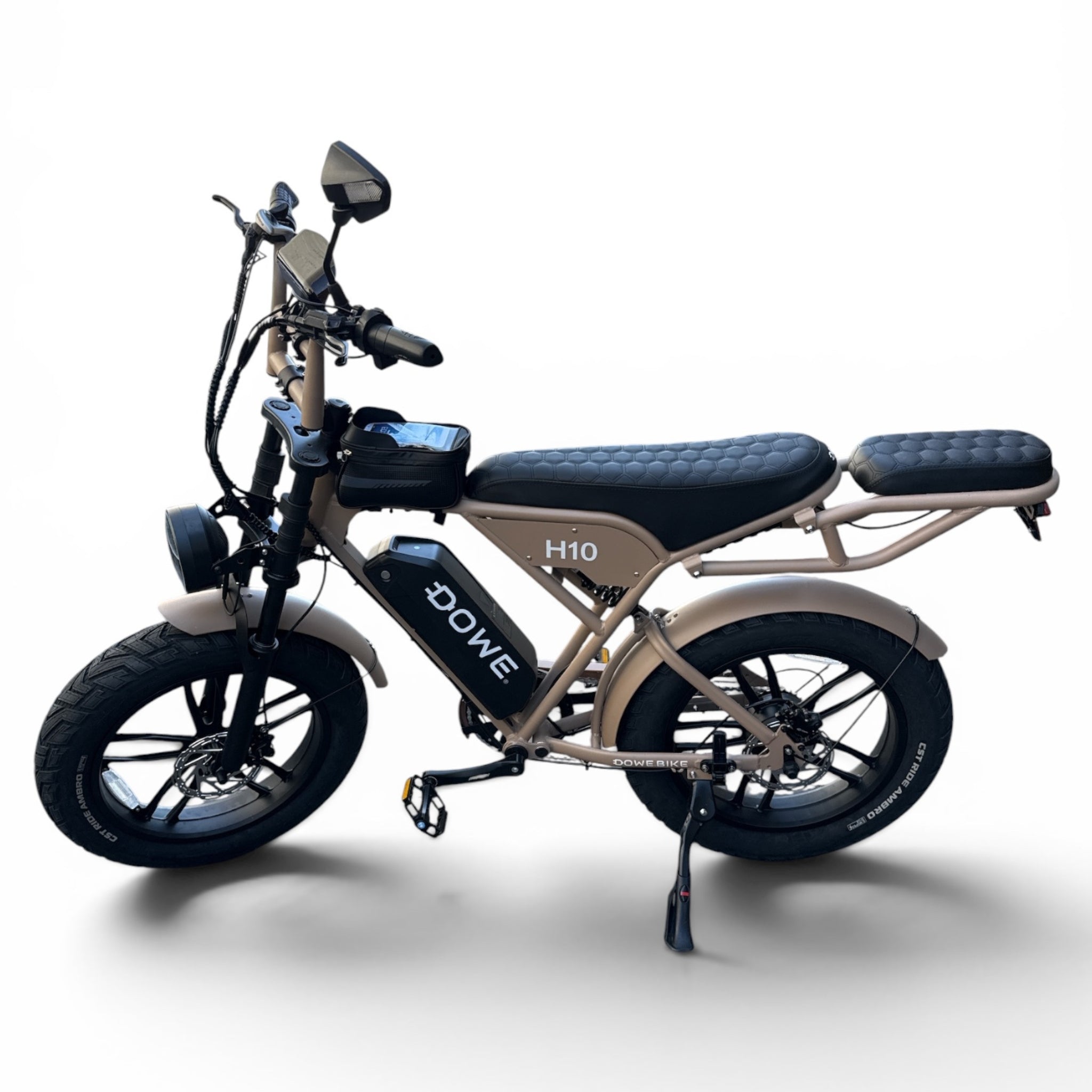 Dowe H10 Mokka 250W fatbike voor dagelijks gebruik