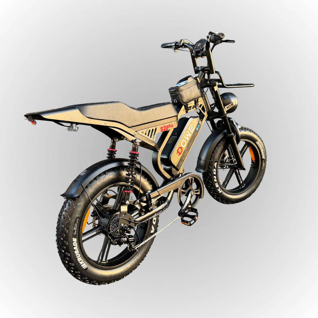 S20 Pro Sport Edition Zwart – Elektrische Fatbike – 18.2Ah Accu