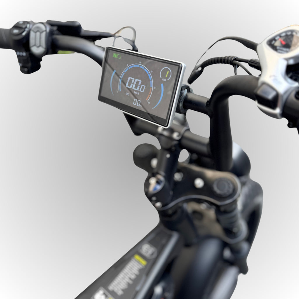 Dowe V9 Elektrische Fatbike - Zwart 