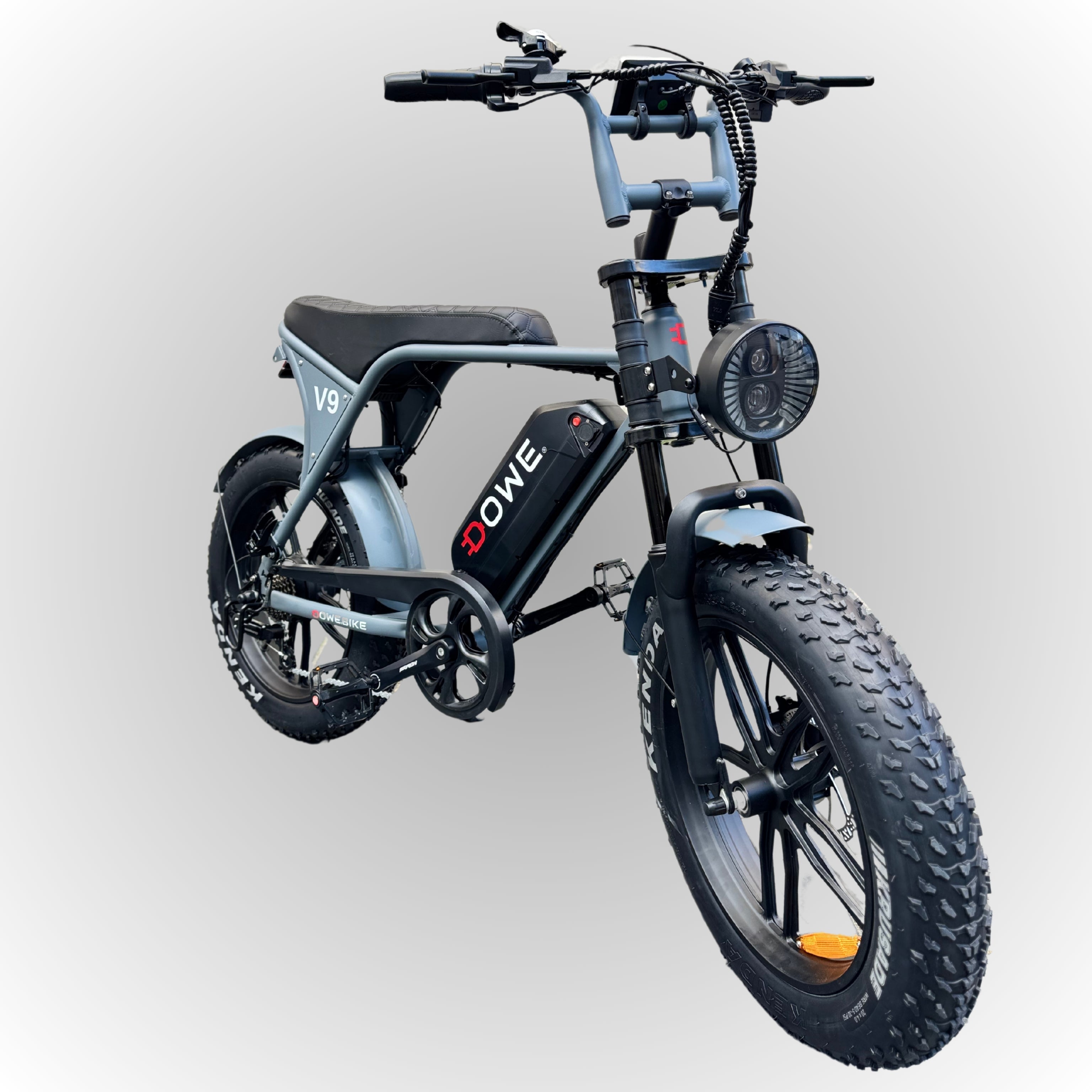 Dowe V9 Elektrische Fatbike - Grijs