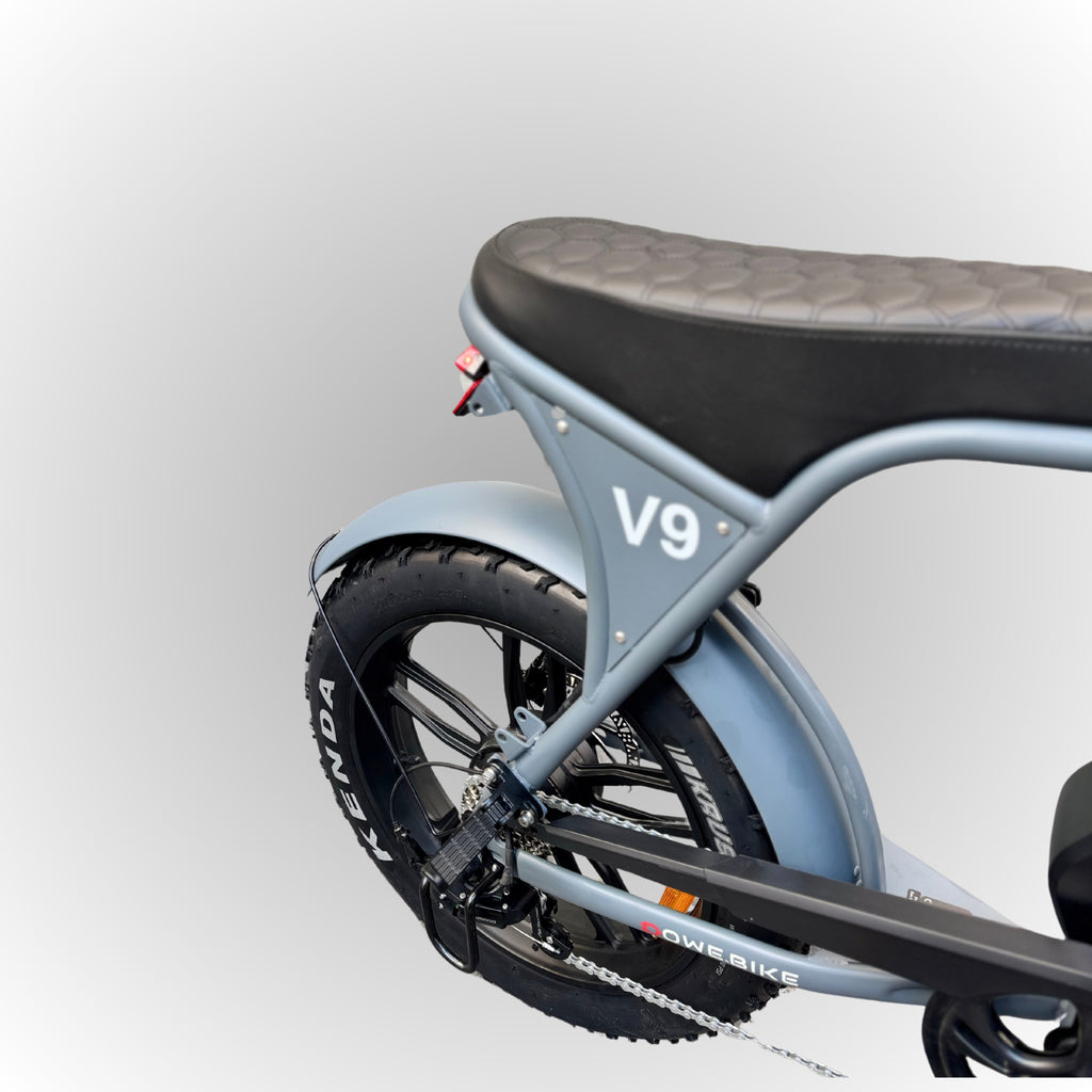 Dowe V9 Elektrische Fatbike - Grijs