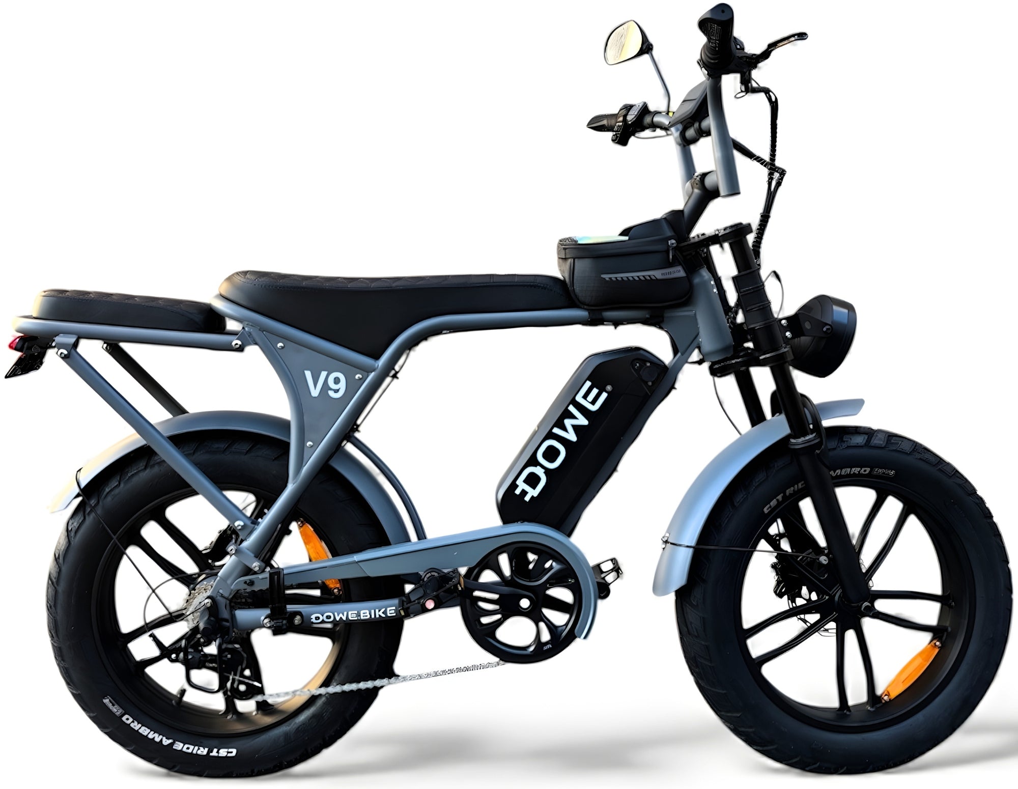 Elektrische fatbike 250W Dowe V9 voor stedelijk gebruik