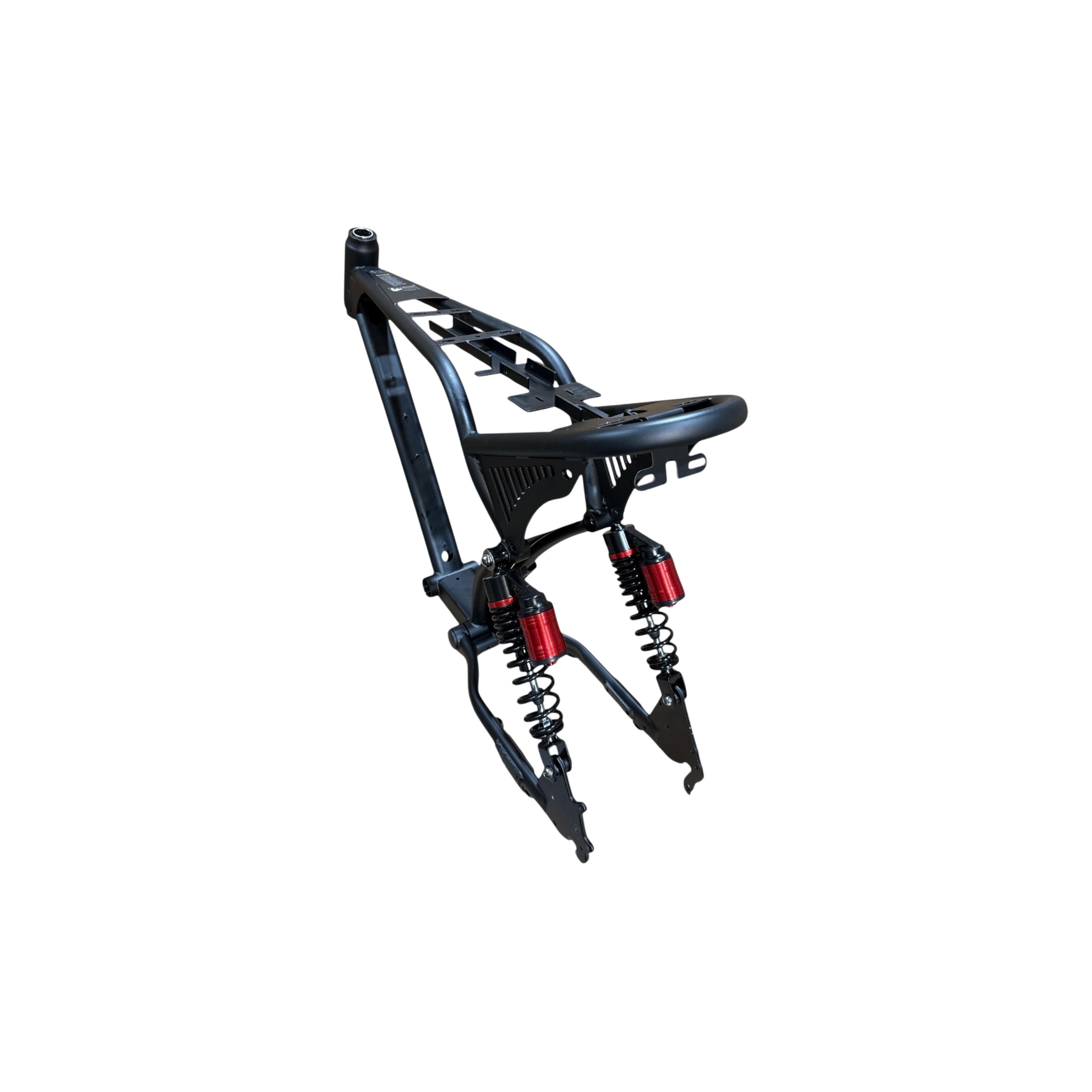 Fatbike Frame Ouxi V8 Max (Ultra) met dubbele accu | Frame V8 max Ultra - Zwart Frame voor Fatbike | Origineel Frame voor de Ouxi V8 Max Fatbike