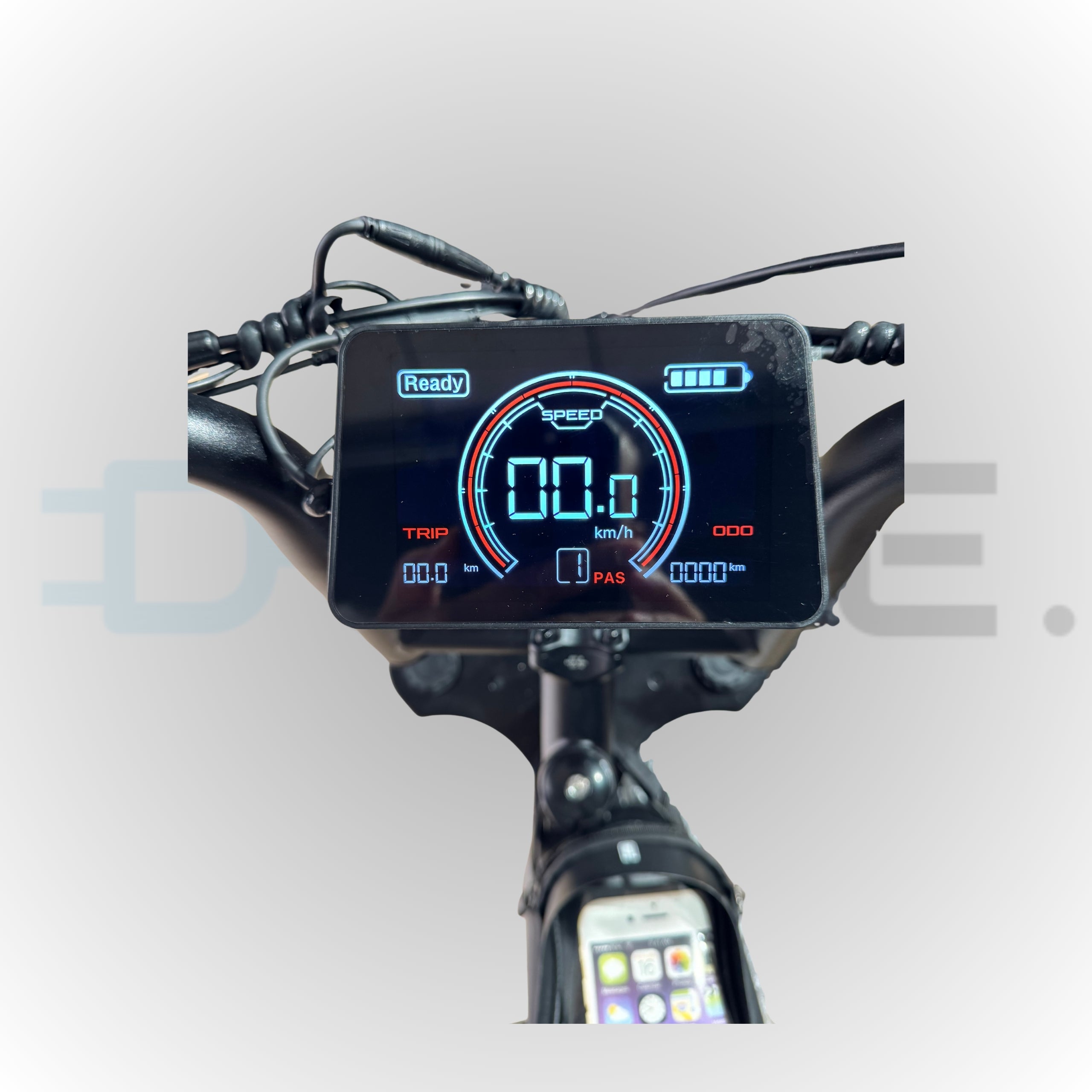 Display Fatbike S20 Pro met NFC – kleurenscherm voor QMWheel S20 Pro elektrische fatbike
