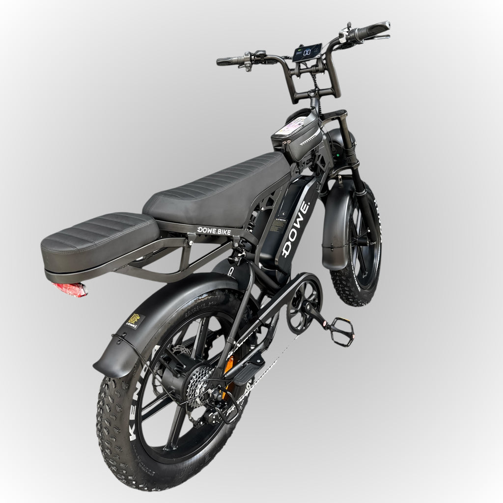 Dowe V20 Pro Fatbike  - Zwart | Volledig Uitgerust + Gratis Accessoires