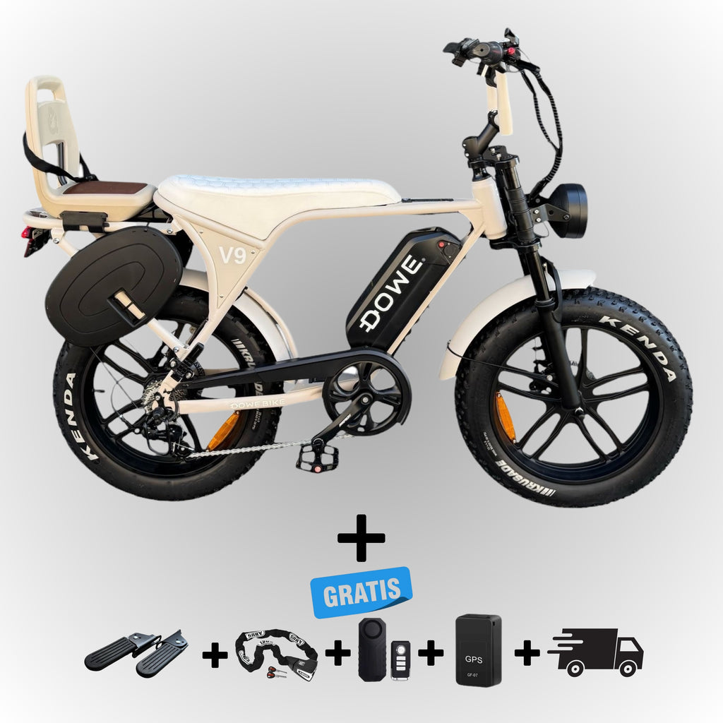 Elektrische Fatbike met Kinderzitje Junior 6+ jaar