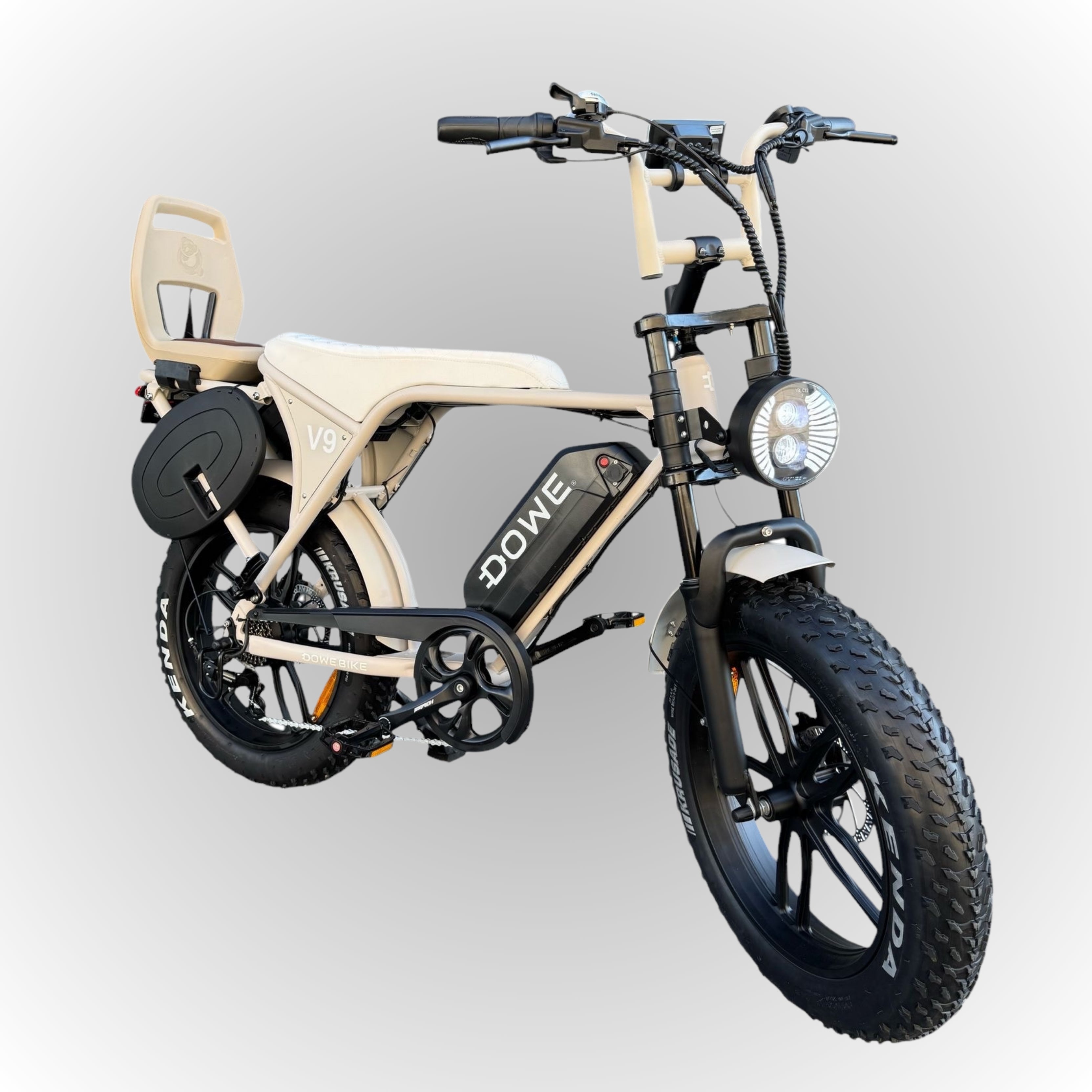 Elektrische Fatbike met Kinderzitje Junior 6+ jaar