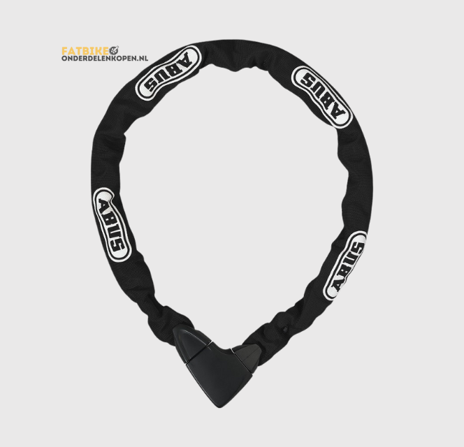 ABUS Kettingslot 8900/110cm Black- ART2 | Elektrische Fatbike Slot 