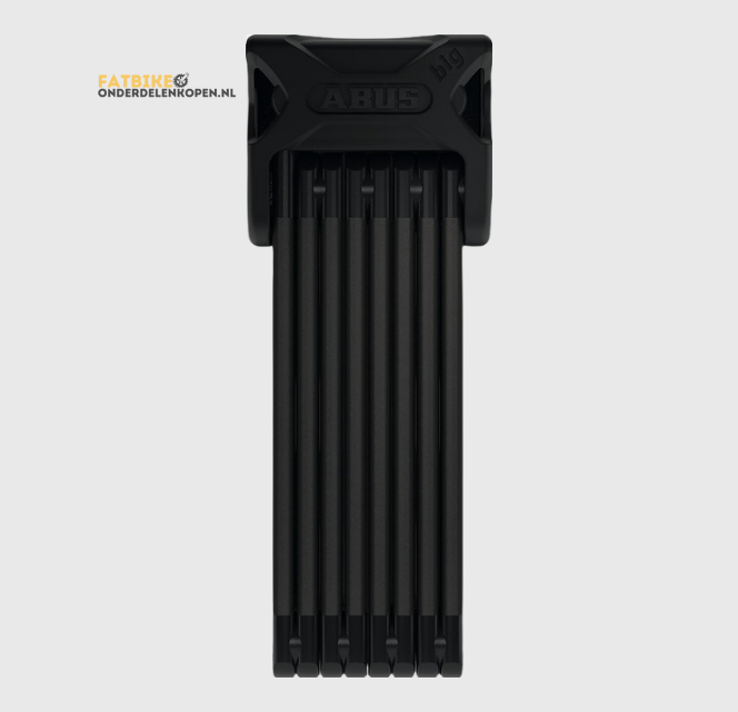 ABUS BORDO™ Big 6000/120cm Black ART 2 | Elektrische Fatbike Vouw Slot