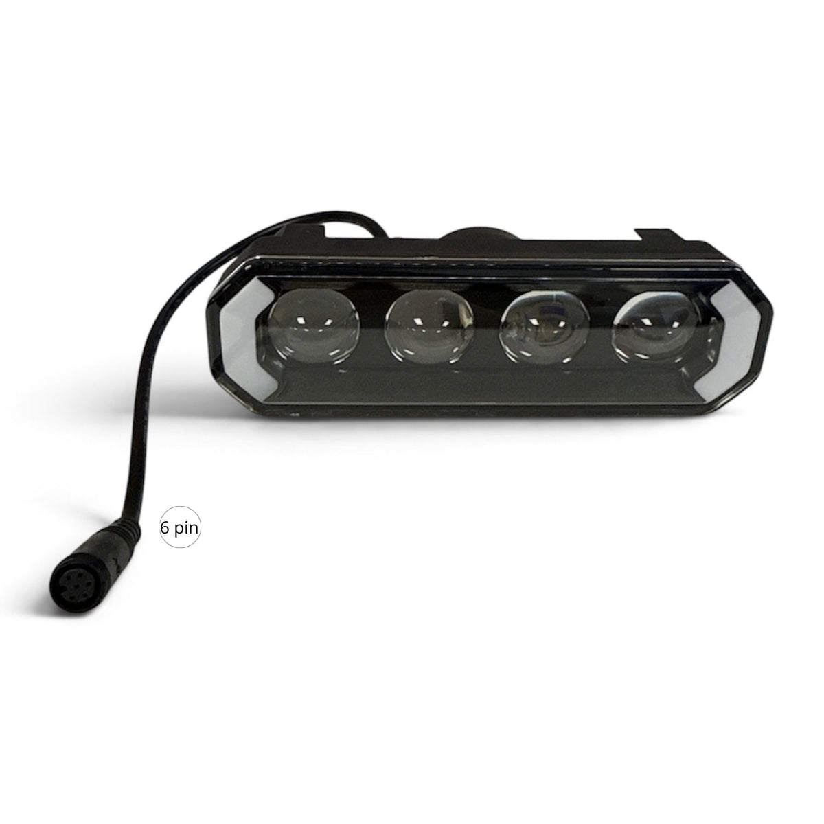 LED Bar Light Fatbike | 6 Pins | Krachtige LED Verlichting voor Fatbikes met toeter en knipperlicht - Geschikt voor GT2000