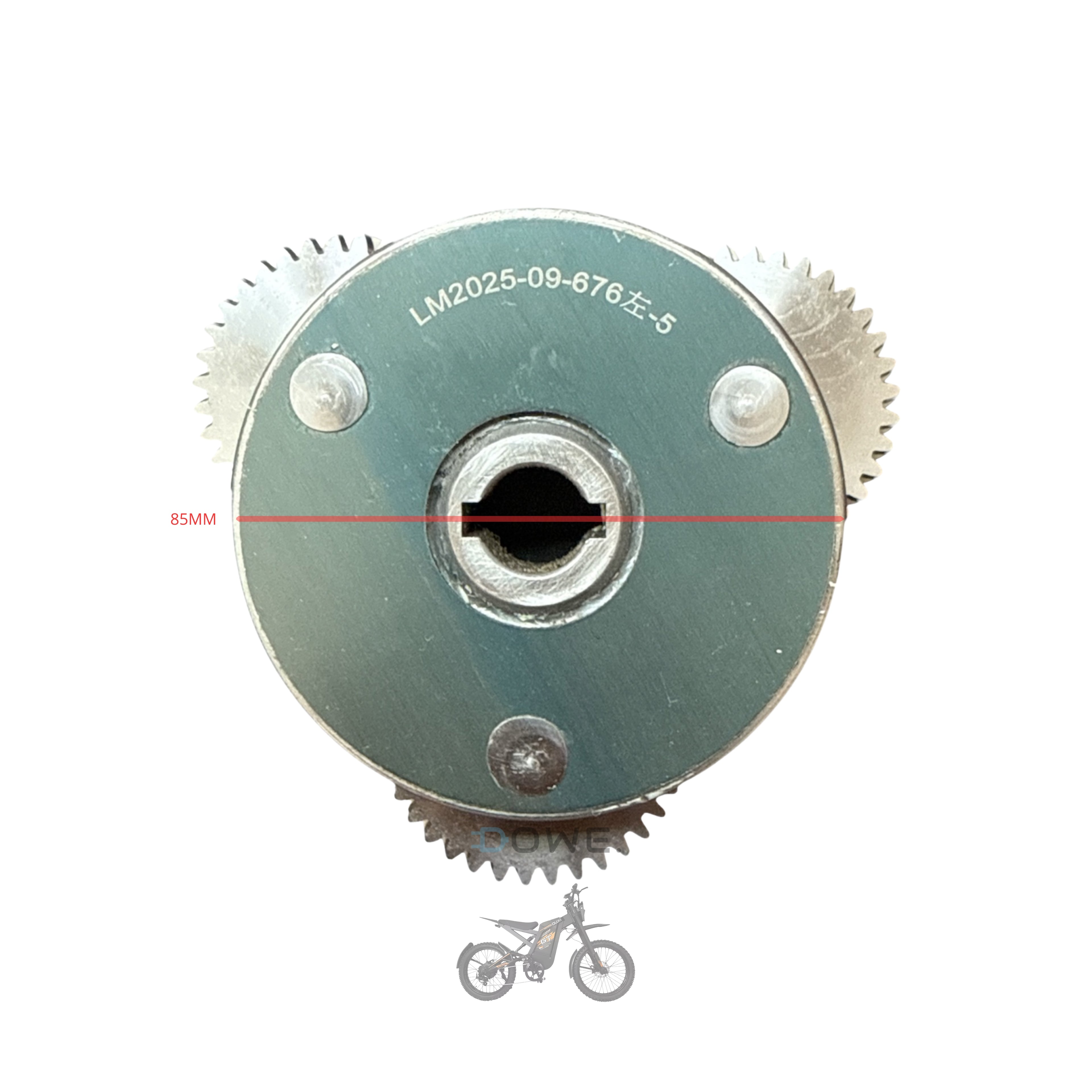 GT2000 tandwiel 35T afmeting