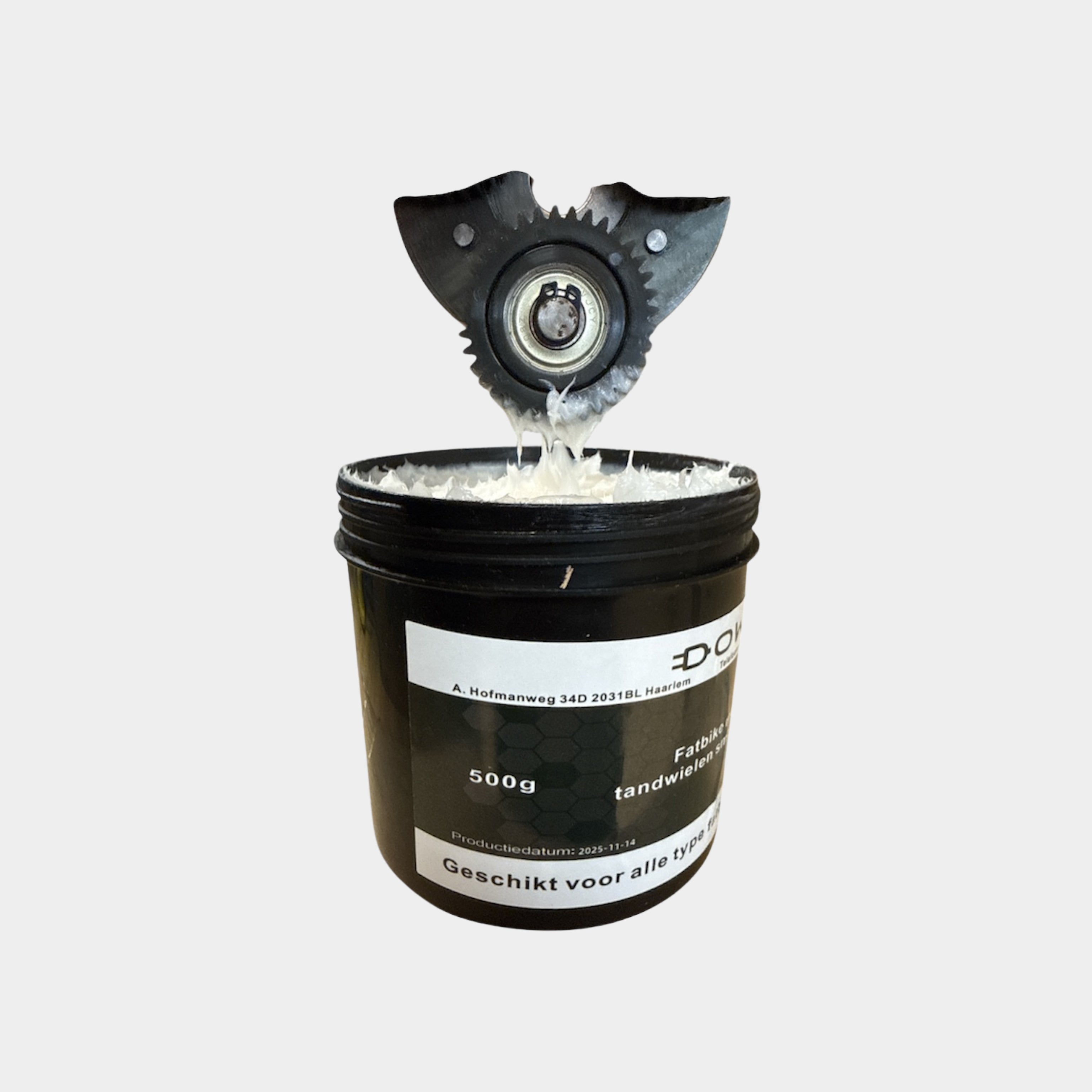 Motor Tandwielen Pasta – 500 gram – Geschikt voor Alle Fatbike Motoren – Smeermiddel voor Elektrische Fatbike