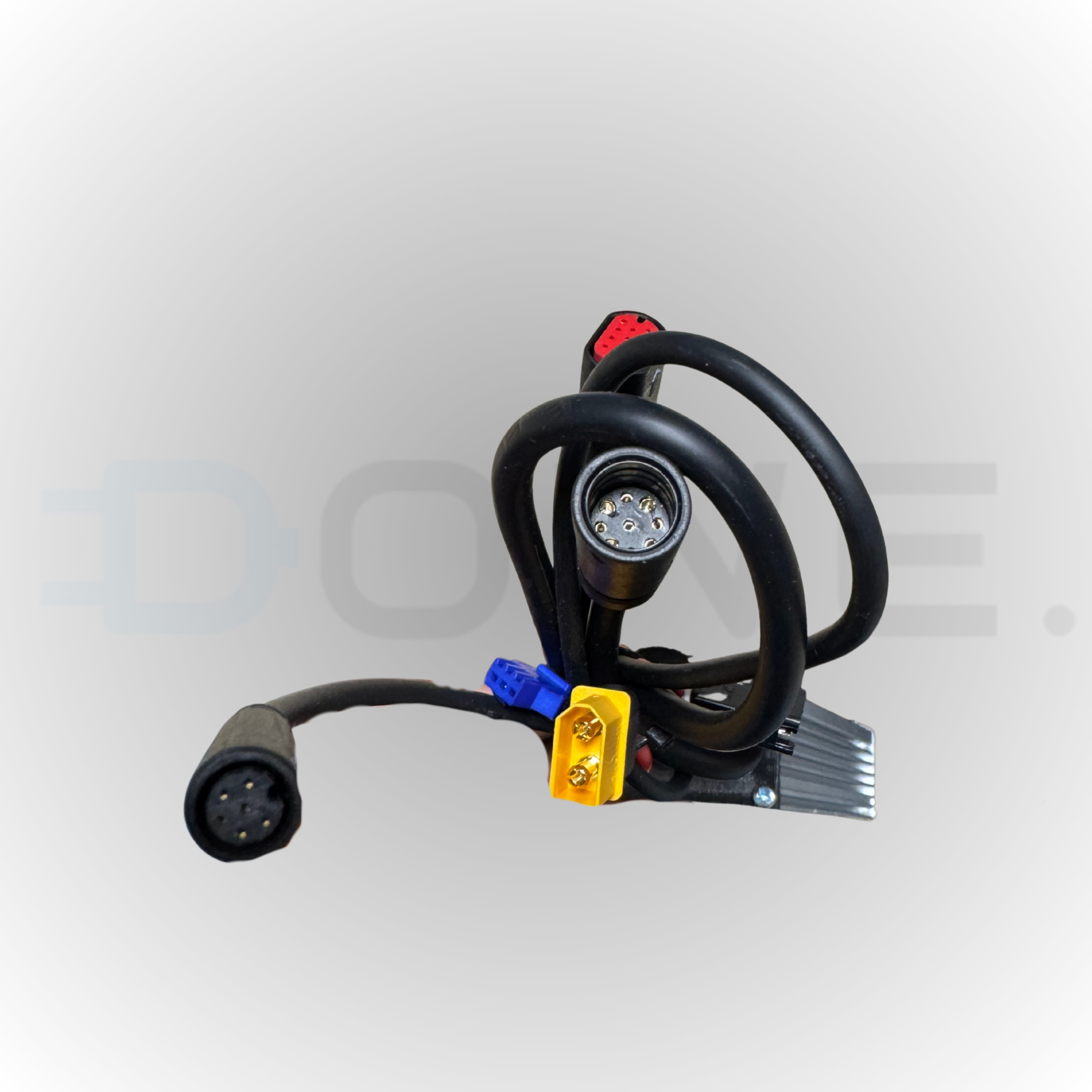 QmWheel V20 Pro Controller 48V 16A – Begrensd 25 km/h – Zwarte Plug – Voor 250W Motor  