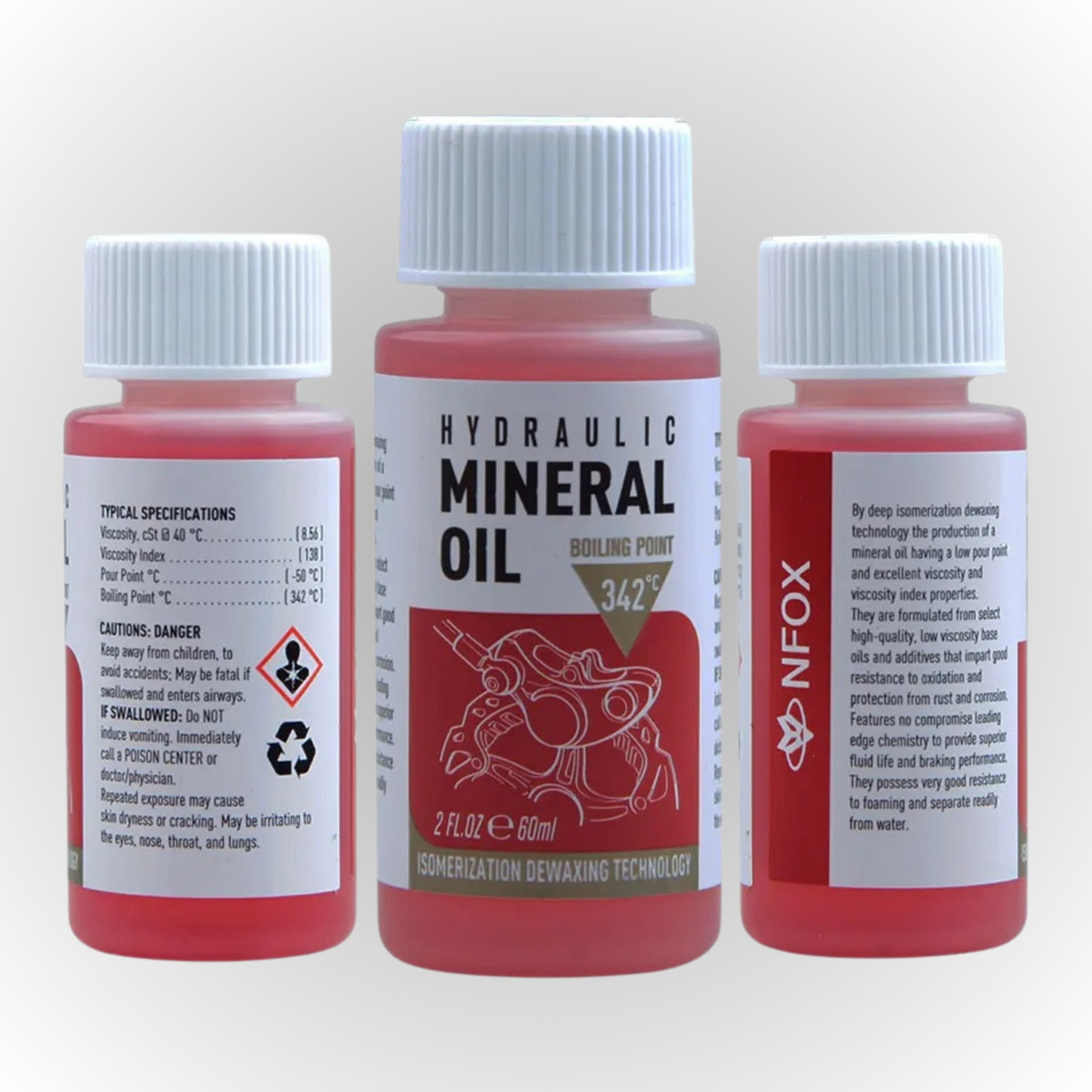 Edge EZ MTB Remvloeistof Minerale Olie Blauw 60ml Edge EZ MTB Remvloeistof Minerale Olie Blauw 60ml
